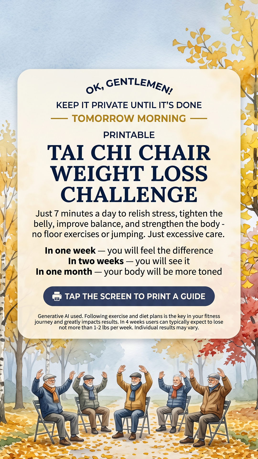 Mike's Strength Challenge Facebook ad from Oct 4, 2026