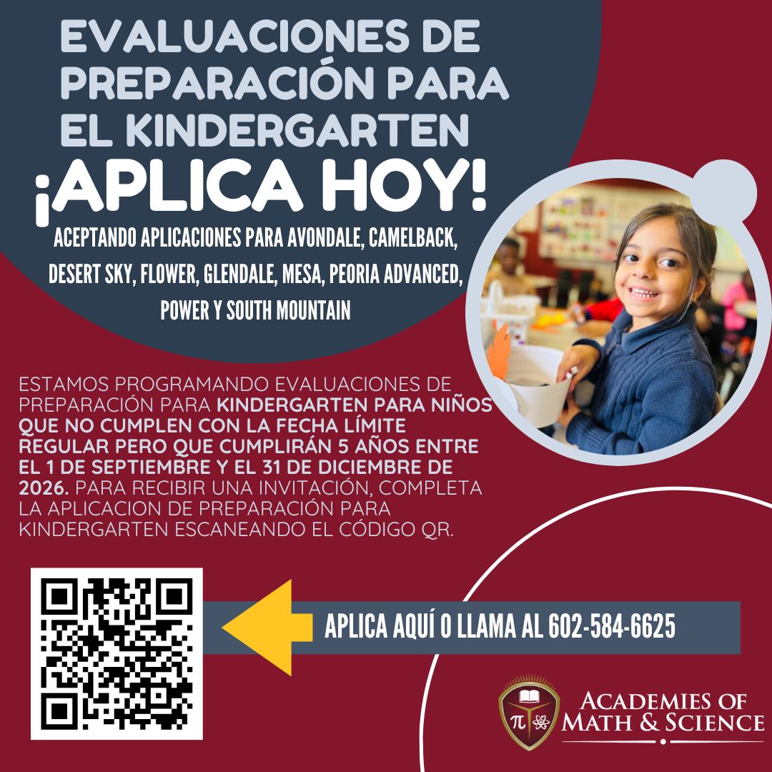 Academy of Math and Science - Camelback Facebook ad: We are excited to offer your child a…