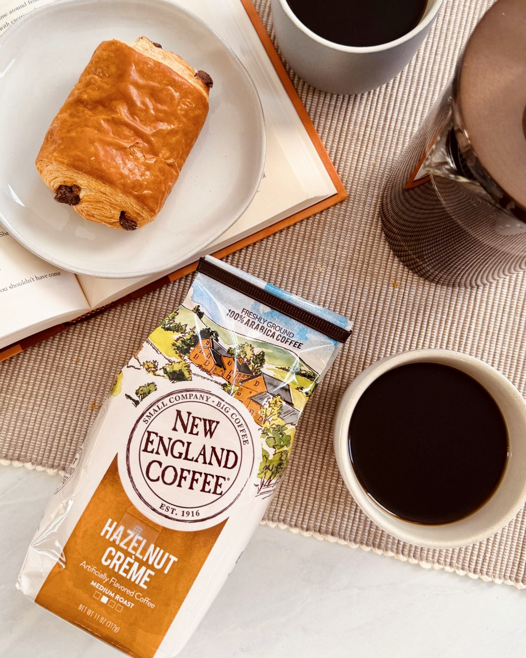 New England Coffee Facebook ad