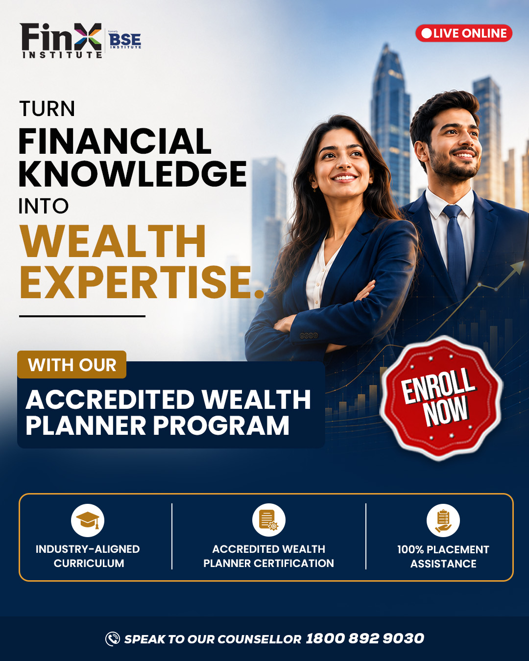 FinX Institute Facebook ad