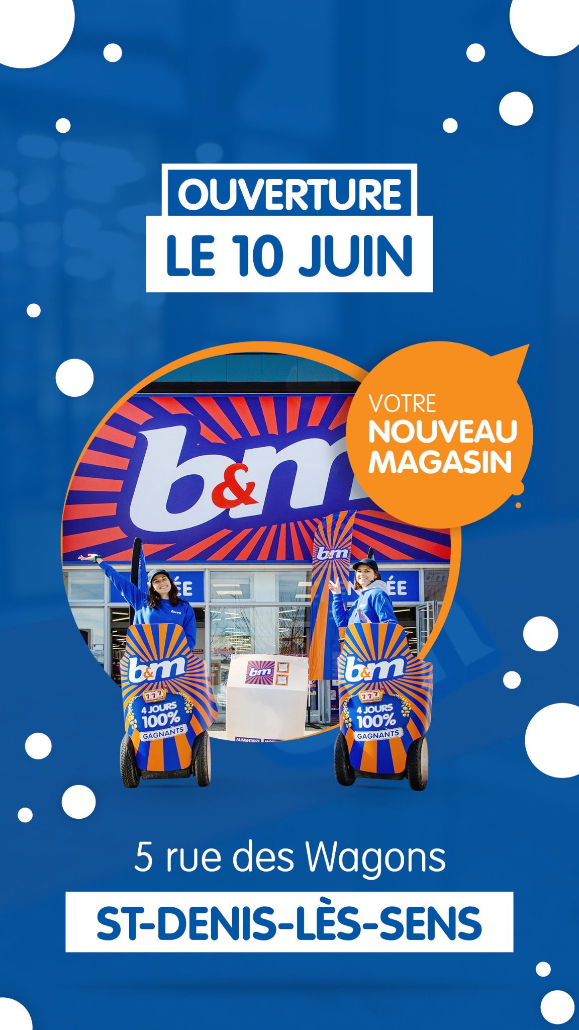 B&M France Facebook ad