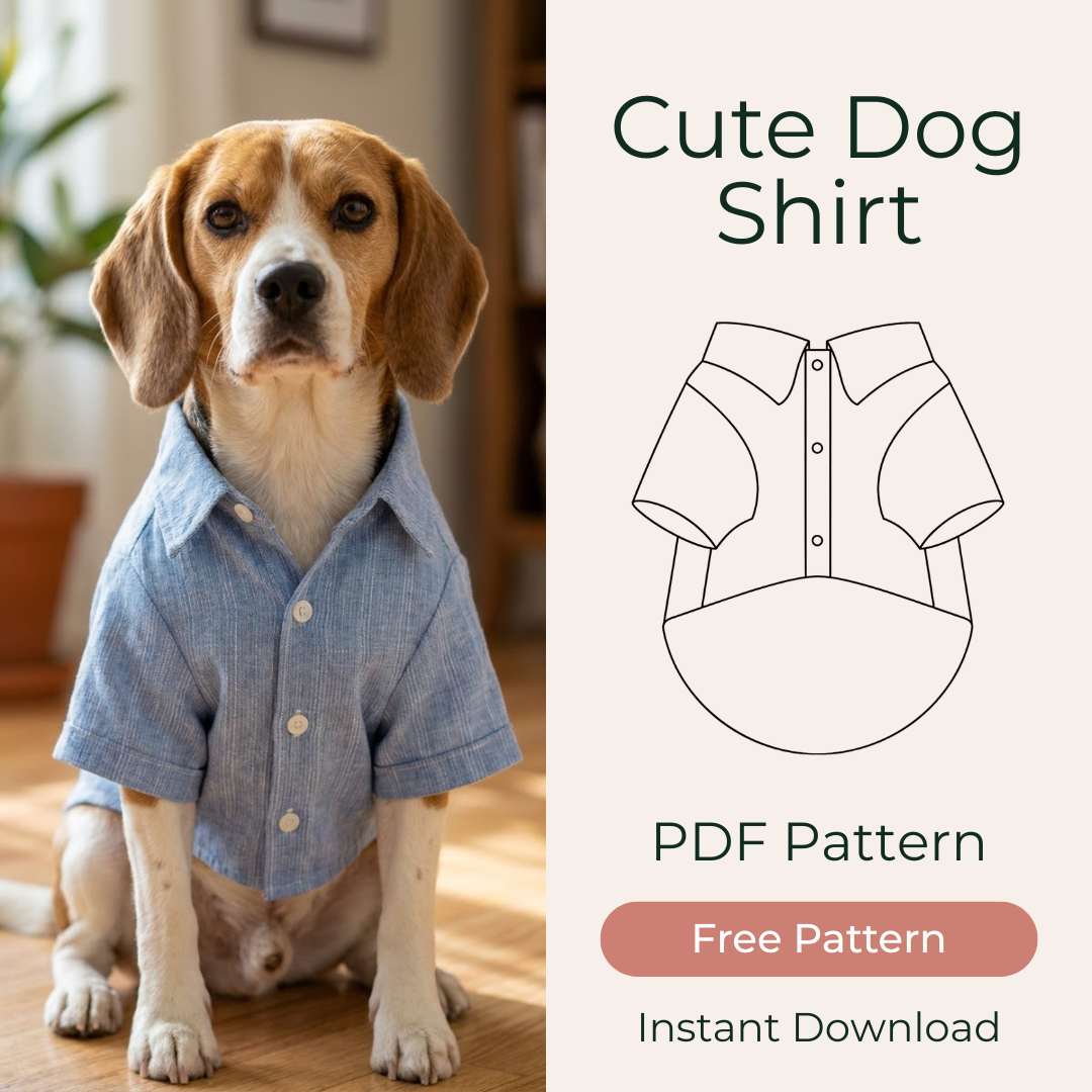 Puppy Love Patterns Facebook ad: Feeling disappointed with store-bought dog clothes that…