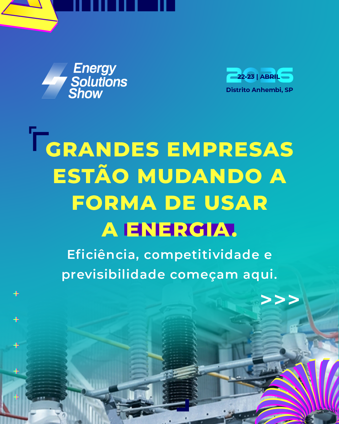 Energy Solutions Show Facebook ad: Grandes empresas já entenderam: energia deixou de ser…