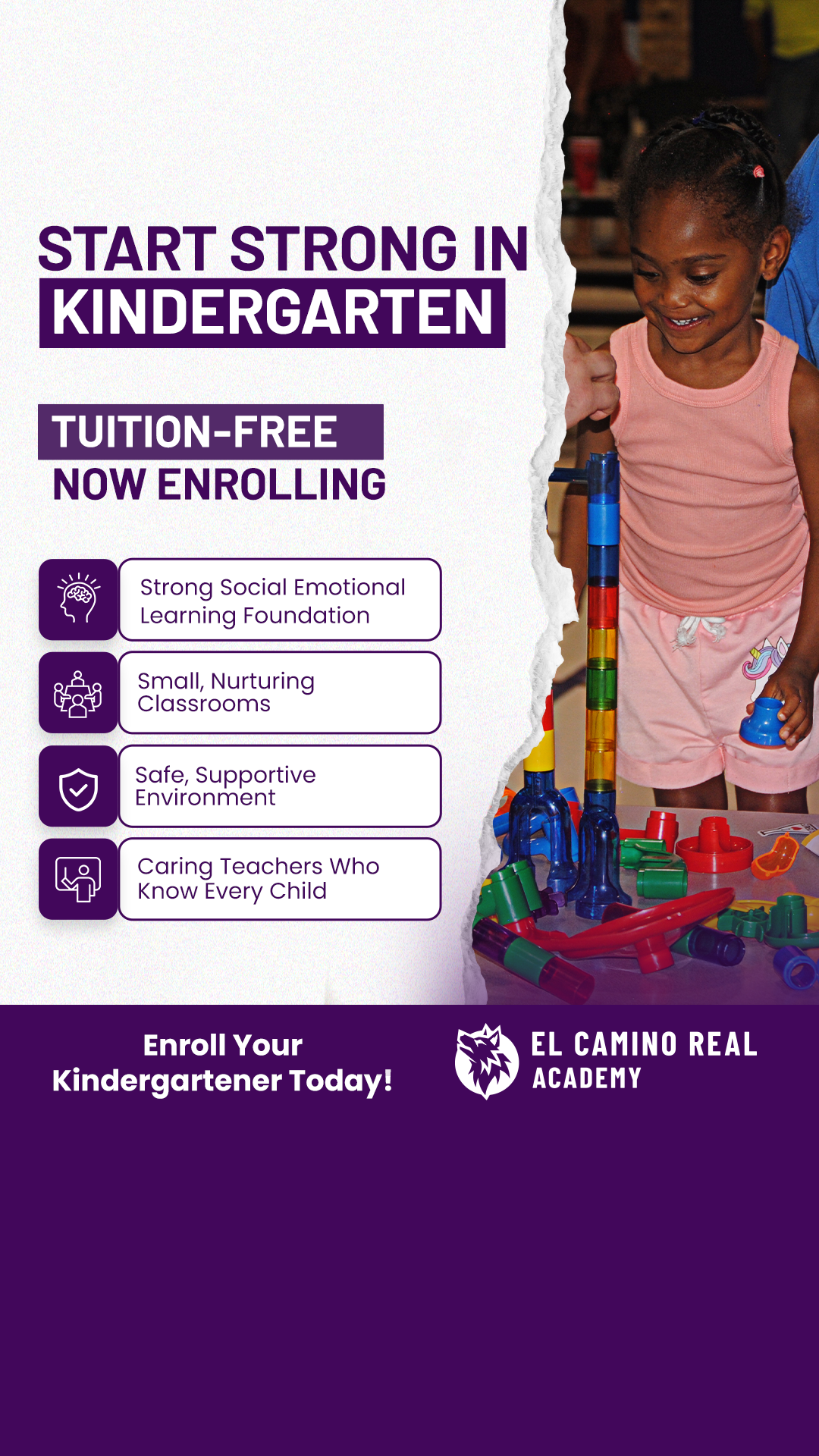 El Camino Real Academy  Facebook ad