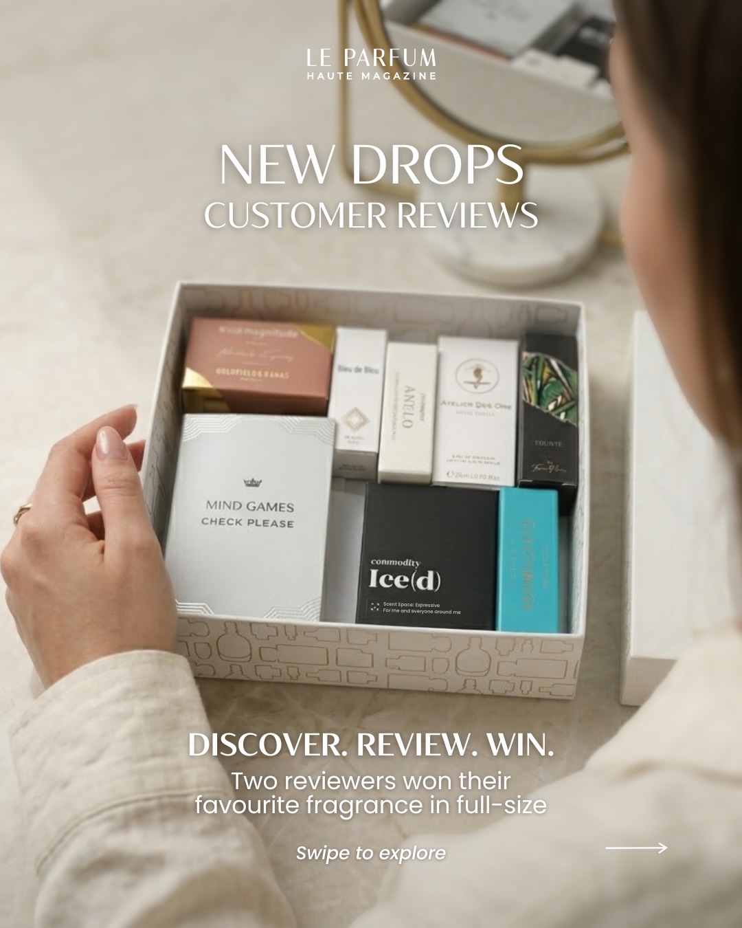 leparfummagazine Facebook ad: Every fragrance tells a different story, and so…