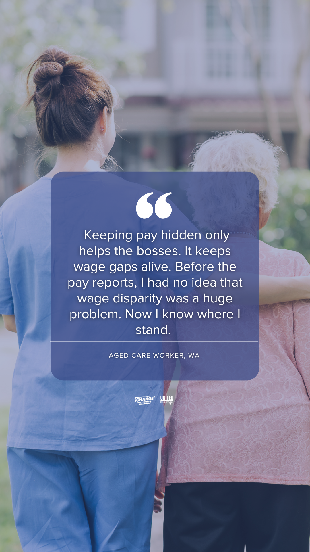 Time for Change - Change Aged Care Facebook ad