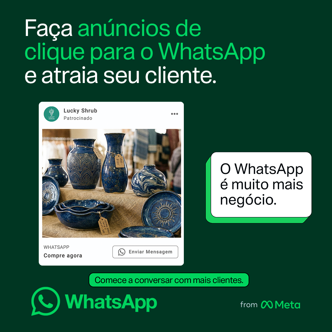 WhatsApp Facebook ad