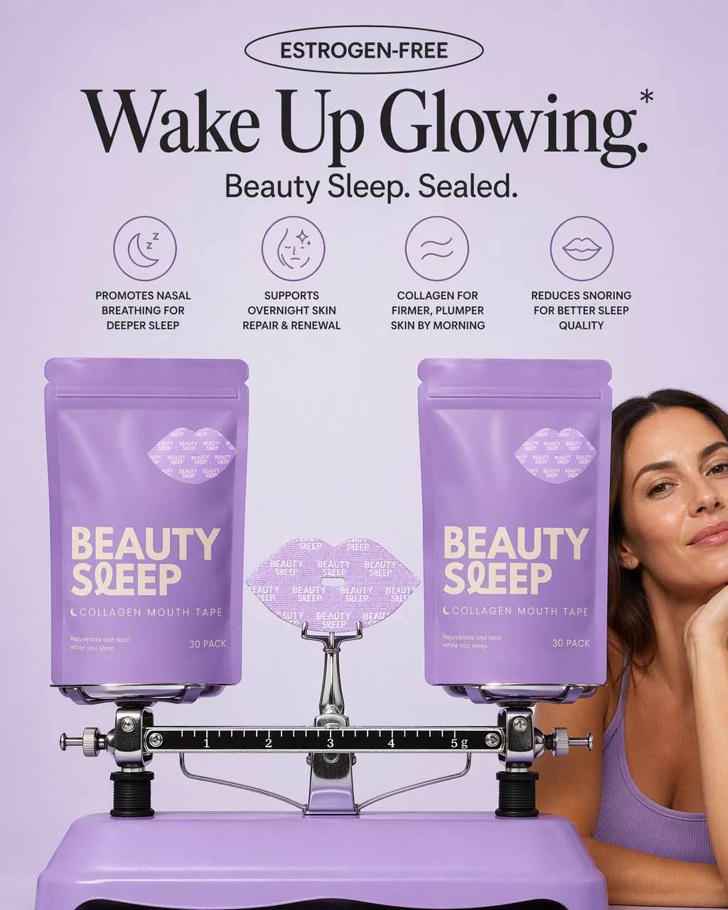 Beauty Sleep Facebook ad