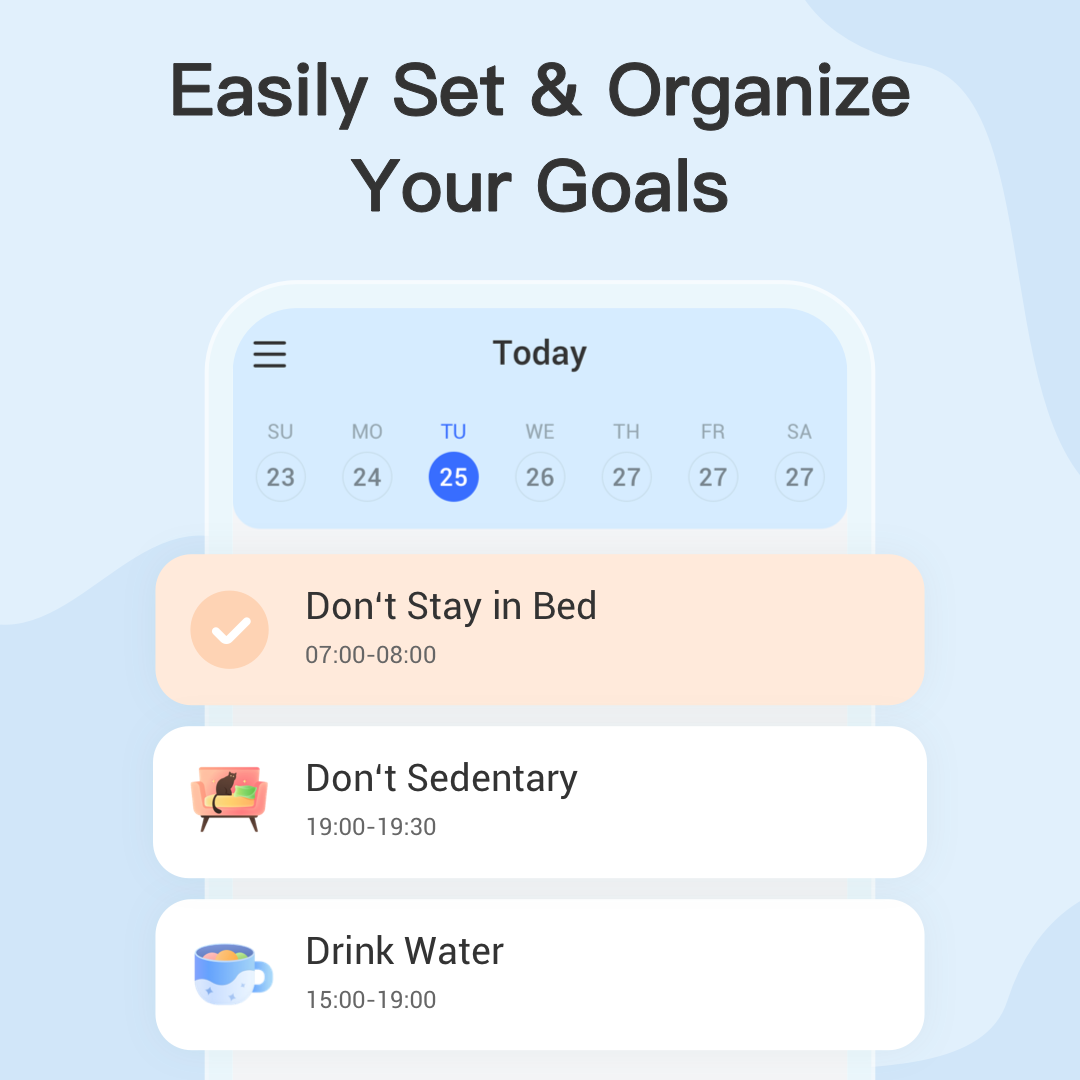 Daily Goals Facebook ad: Turn Small Habits into Big Wins with Daily Goals!