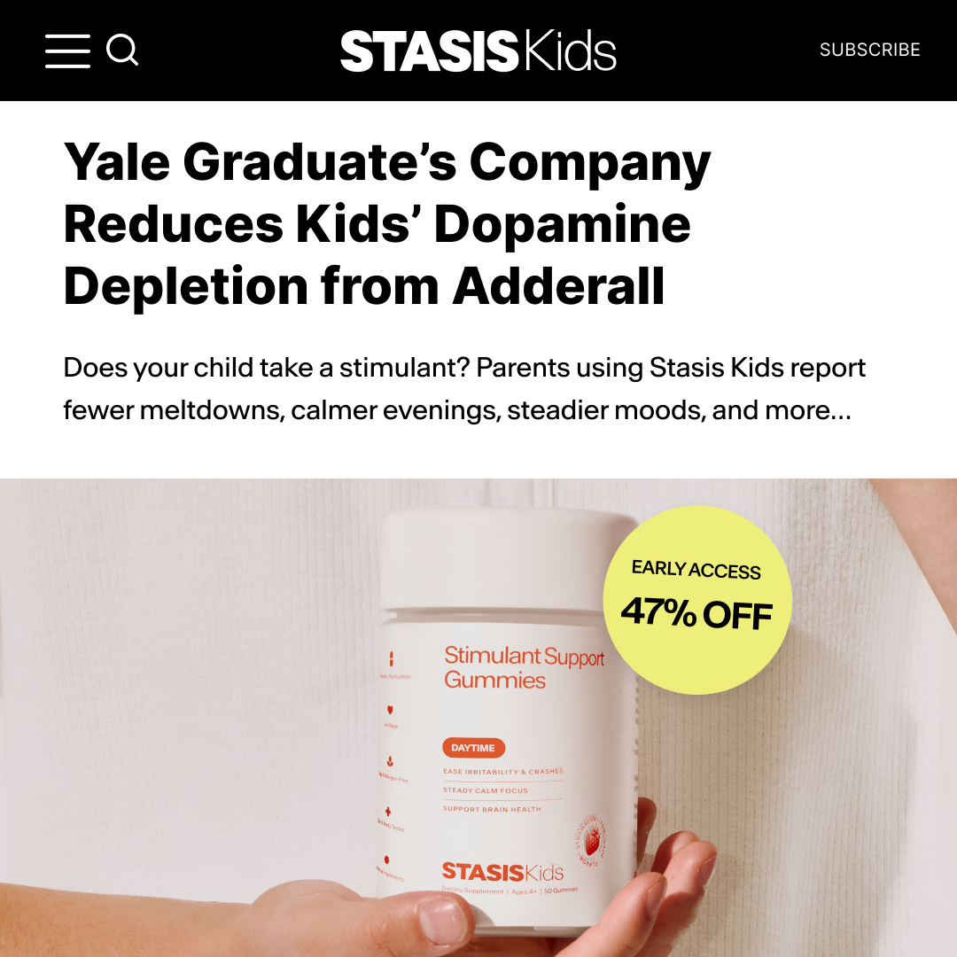 Stasis Kids Facebook ad