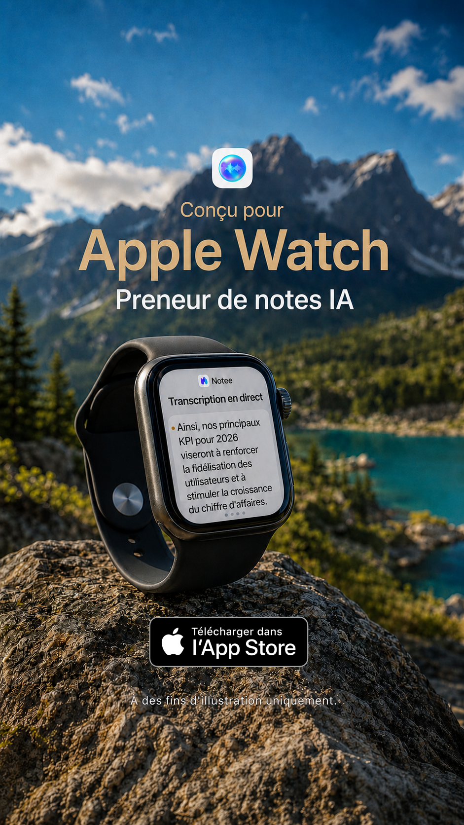 Notee: AI Note Taker Facebook ad