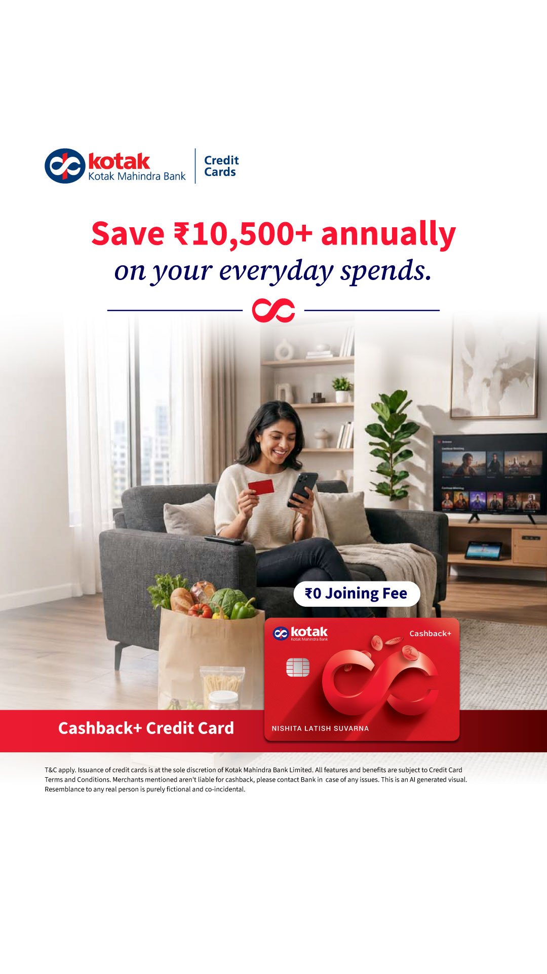 Kotak Mahindra Bank Ltd. Facebook ad