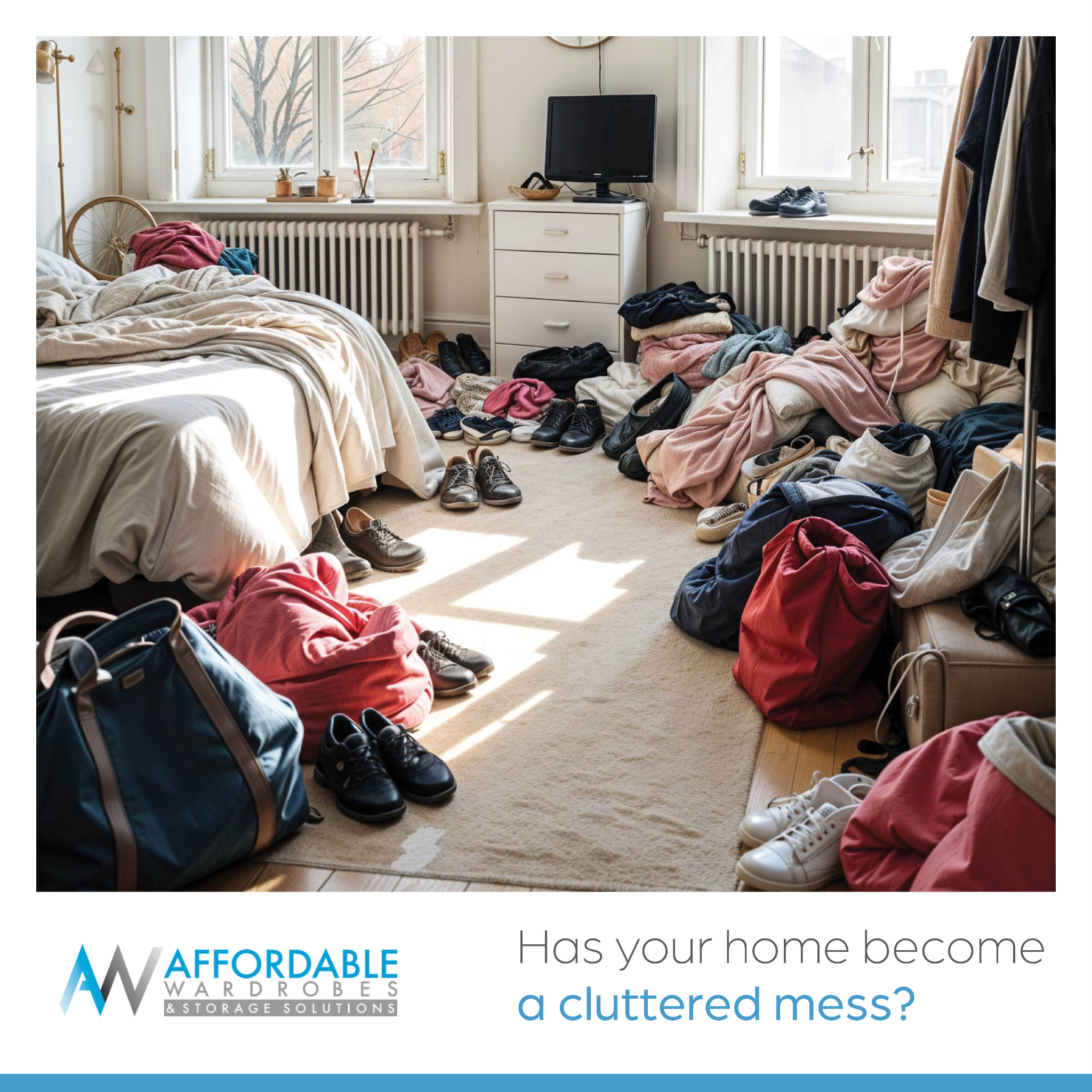 Affordable Wardrobes and Storage Solutions Facebook ad