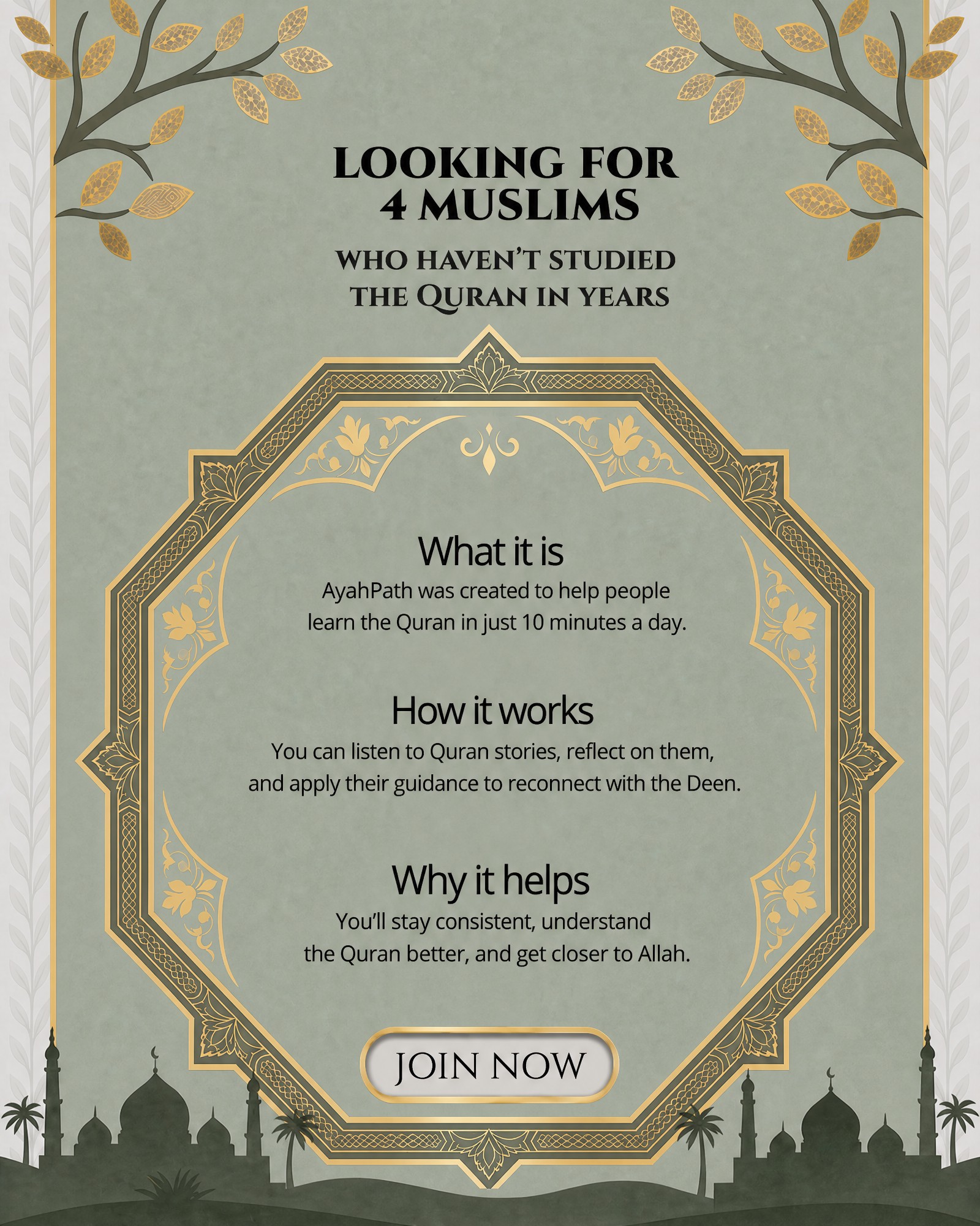 Imam Advice Daily Facebook ad