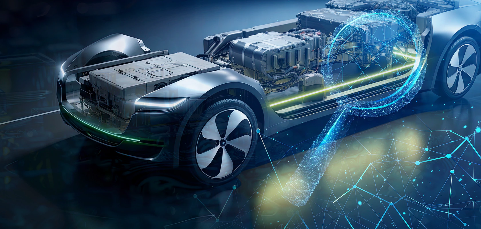 Hitachi High-Tech Corporation Facebook ad: Supporting Automotive Battery Manufacturing for the Shift…
