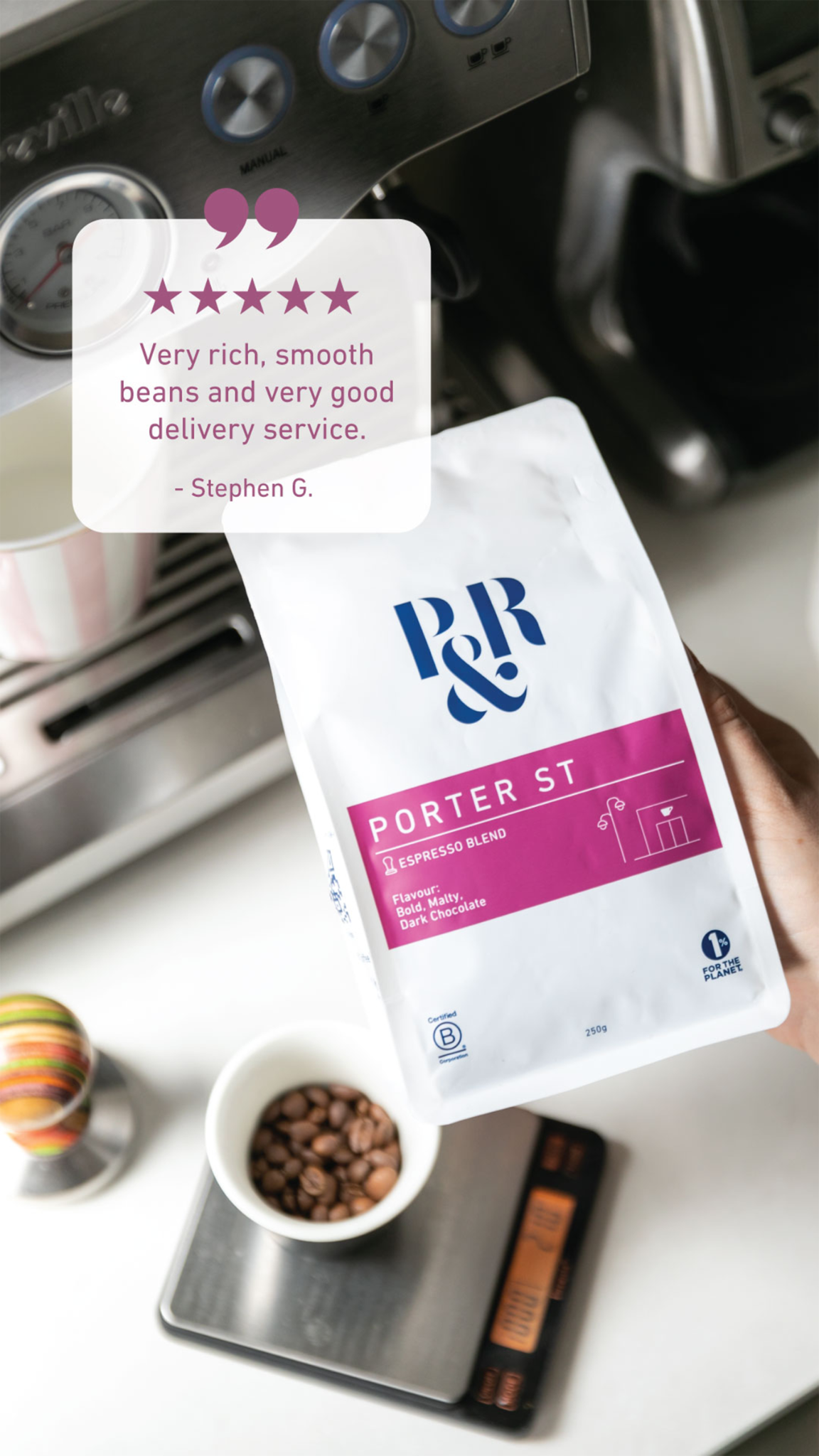 Pablo & Rusty's Coffee Roasters Facebook ad: Fancy getting 25% off 3 deliveries in a…