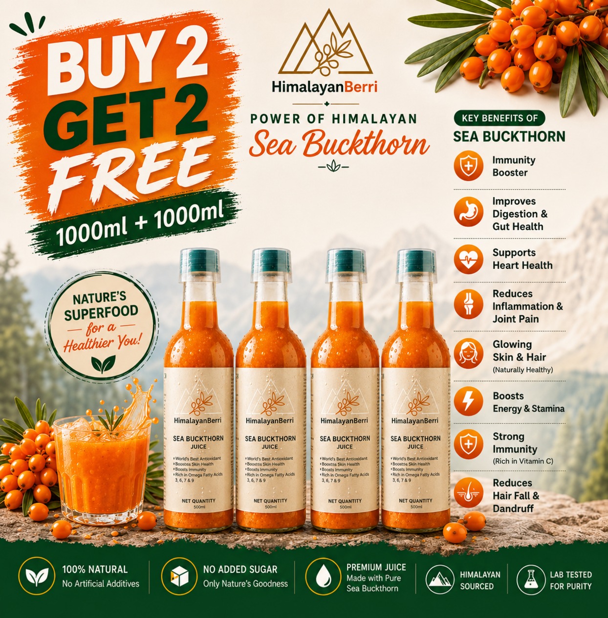 Himalayan Berri 2 Facebook ad