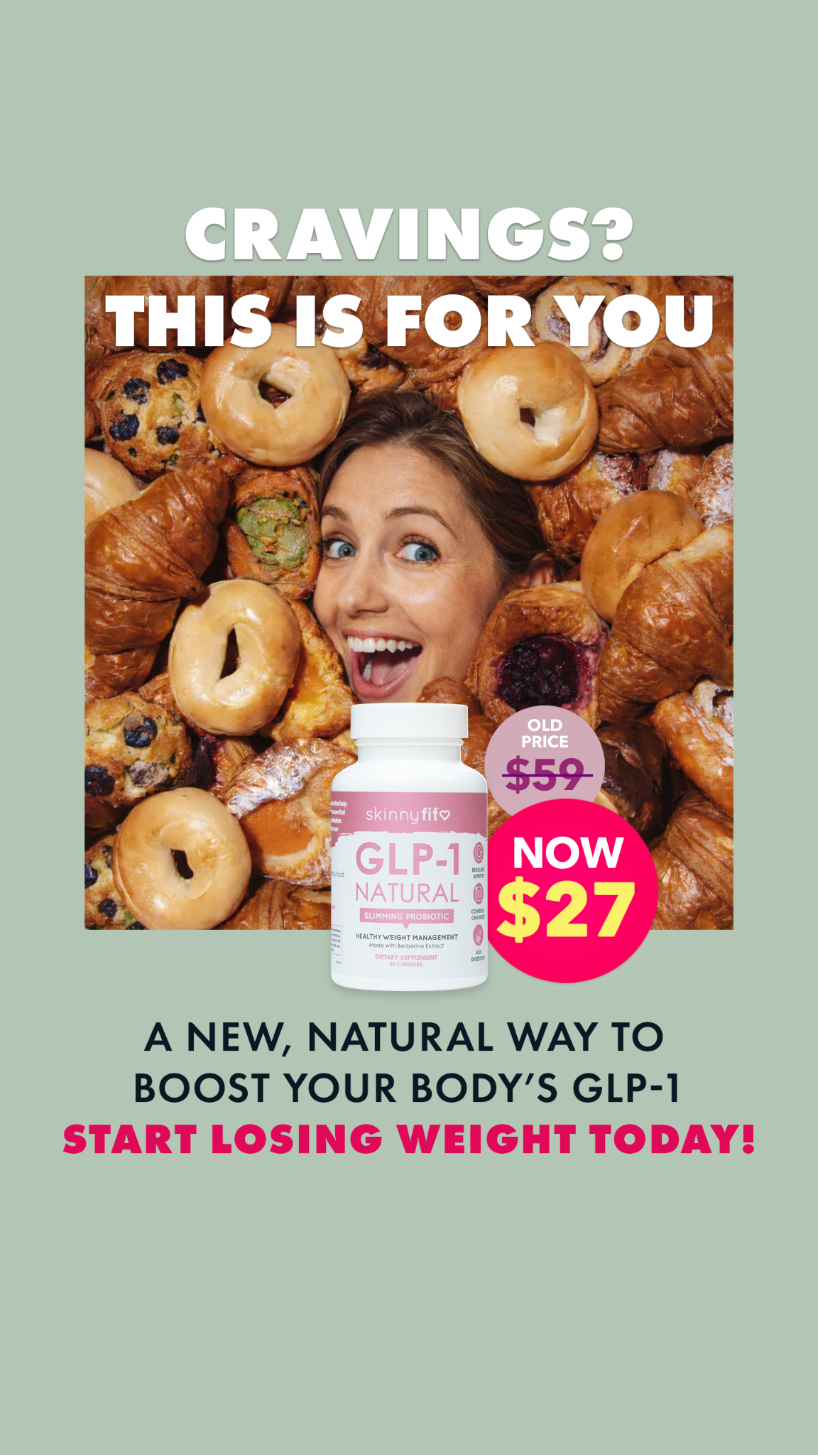SkinnyFit Facebook ad
