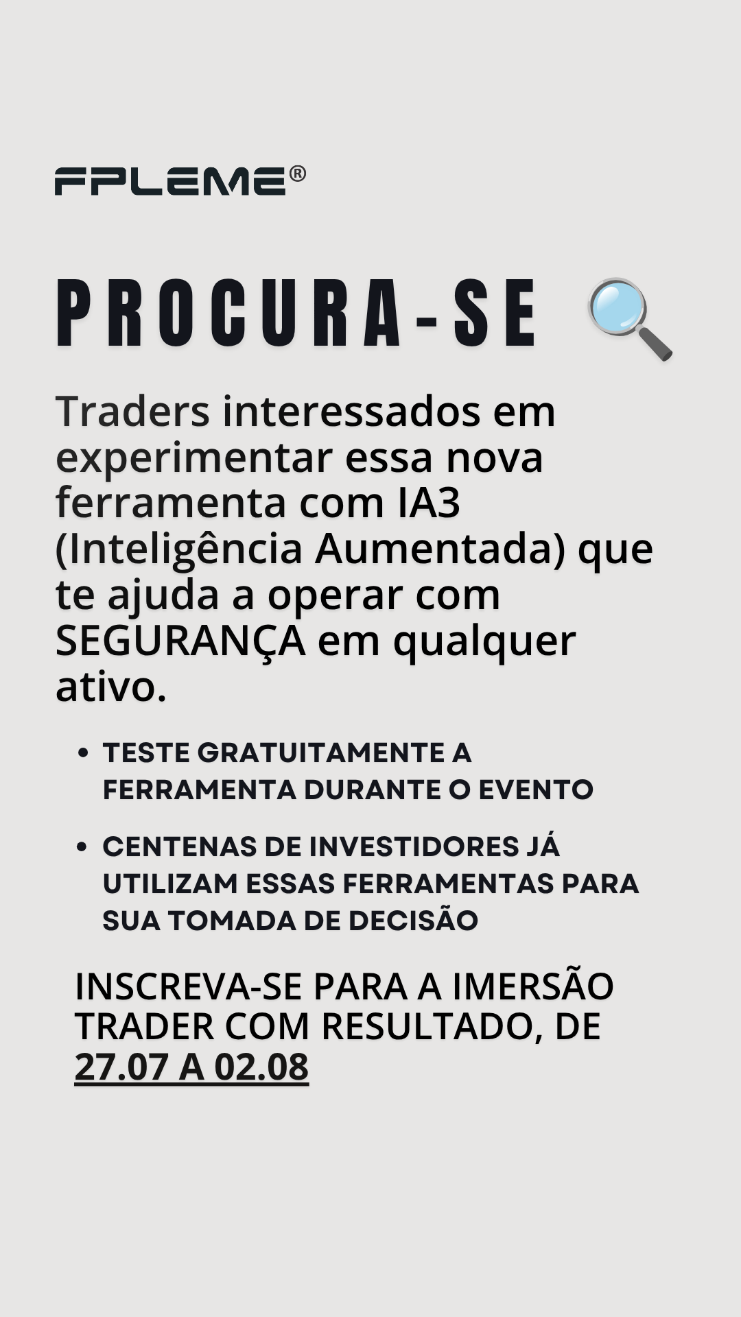 Fpleme Trading Tools Facebook ad