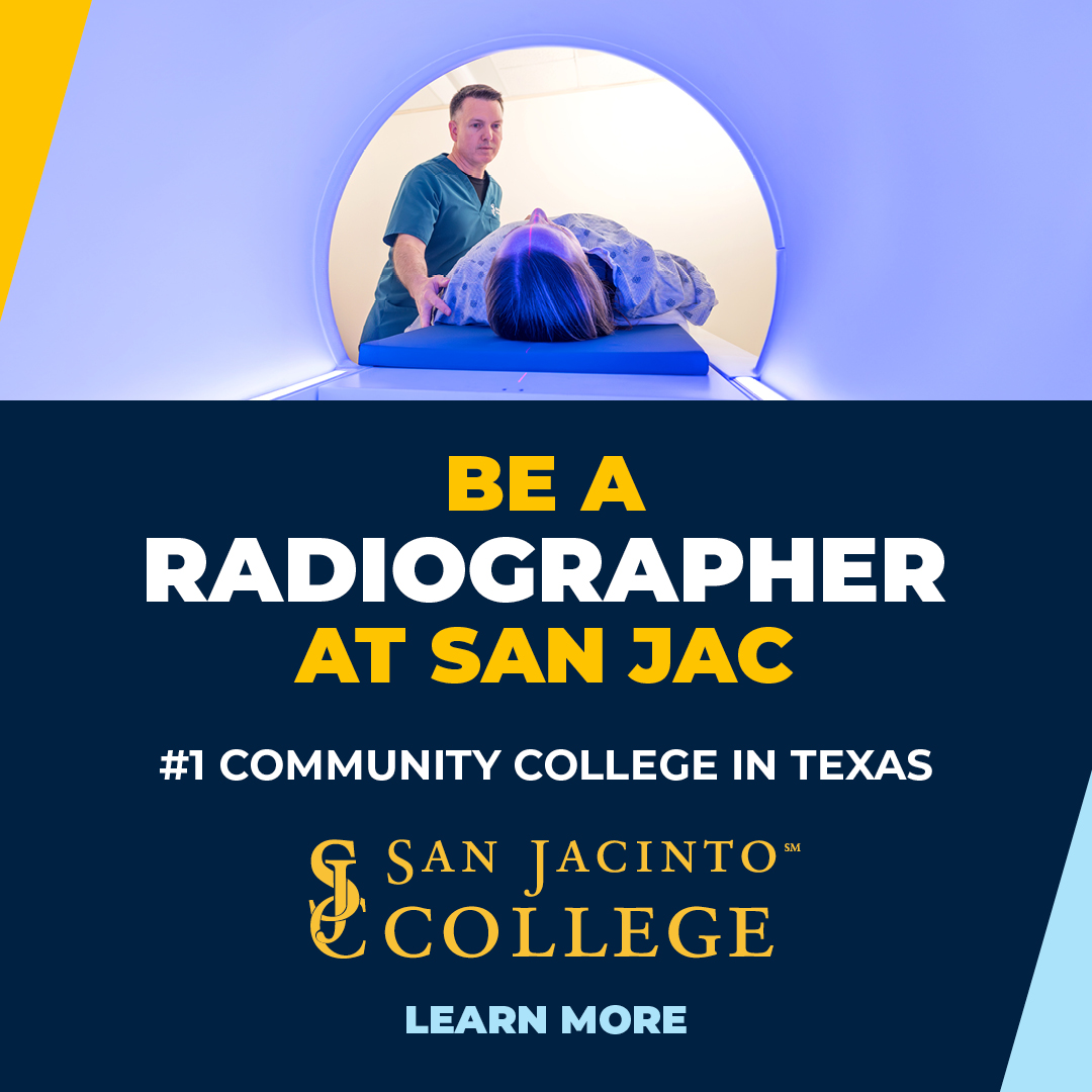 San Jacinto College Facebook ad: Launch Your Career in Medical Imaging