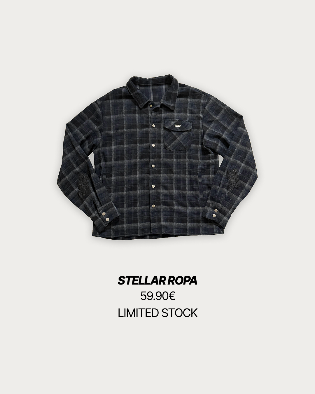 Stellar Ropa Facebook ad: limited stock.