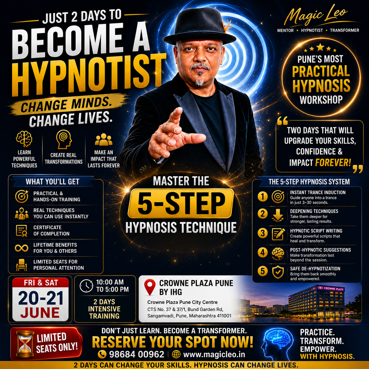 Hypnosis Anytime Anywhere Facebook ad from May 27, 2026