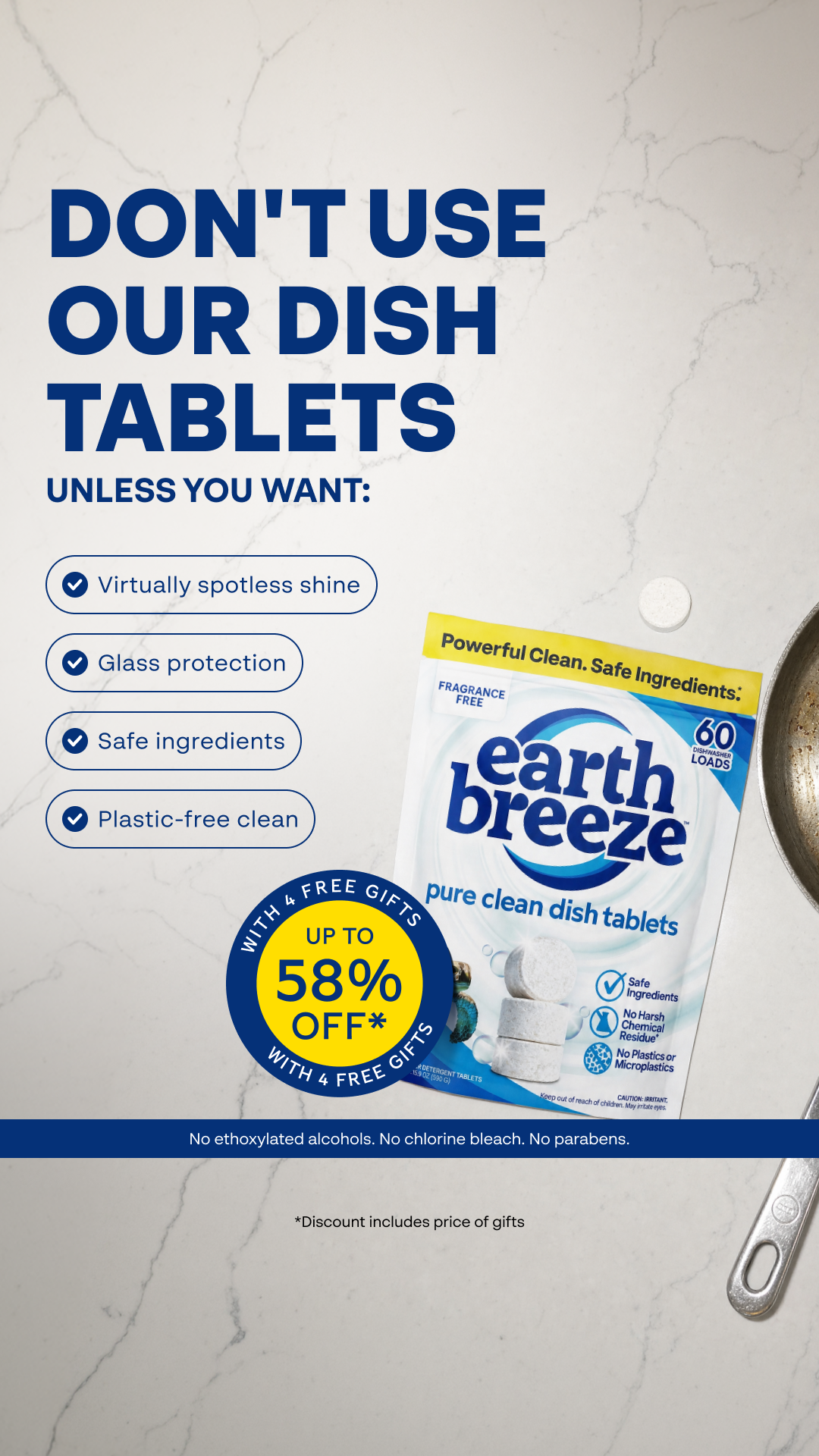Earth Breeze Facebook ad
