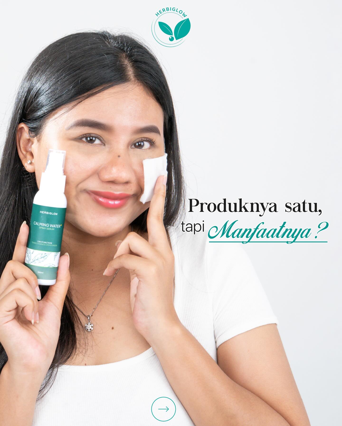 Herbiglow Natural Skincare Indonesia Facebook ad