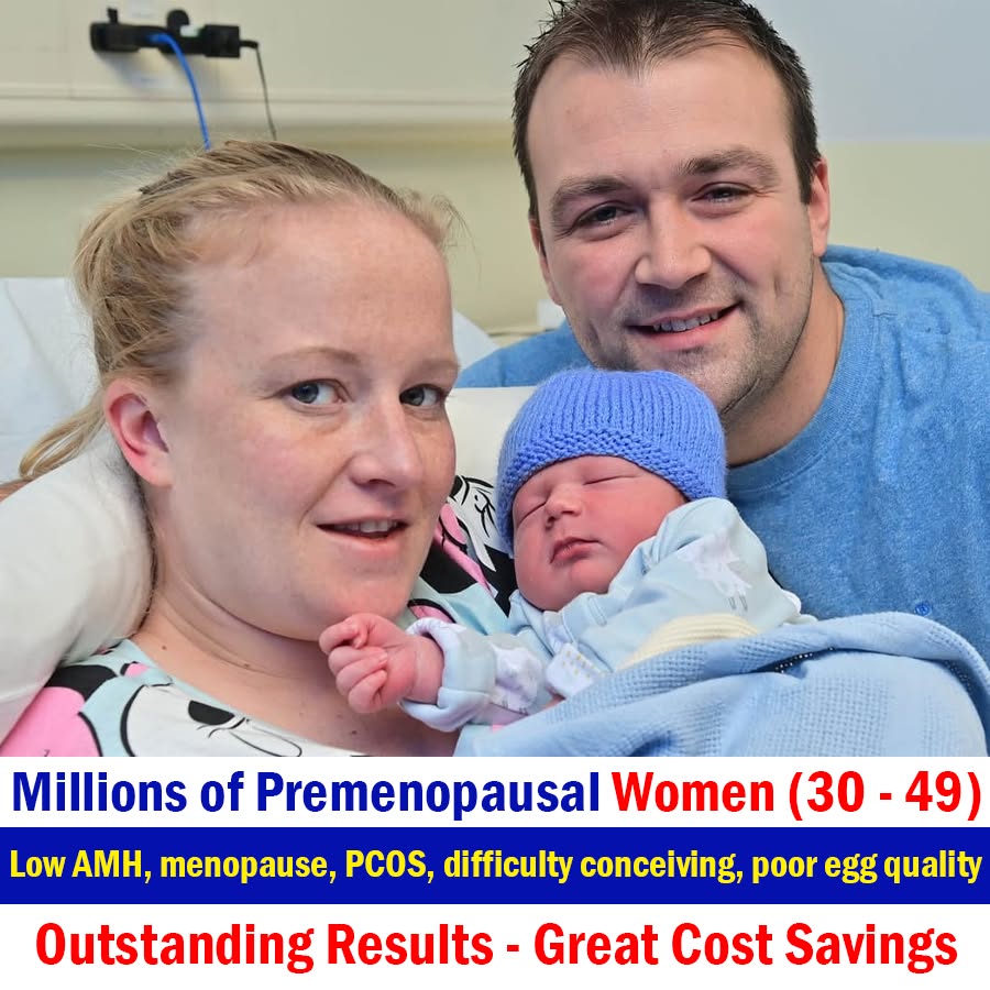 Pregnancy Naturally Facebook ad: 100% natural pregnancy