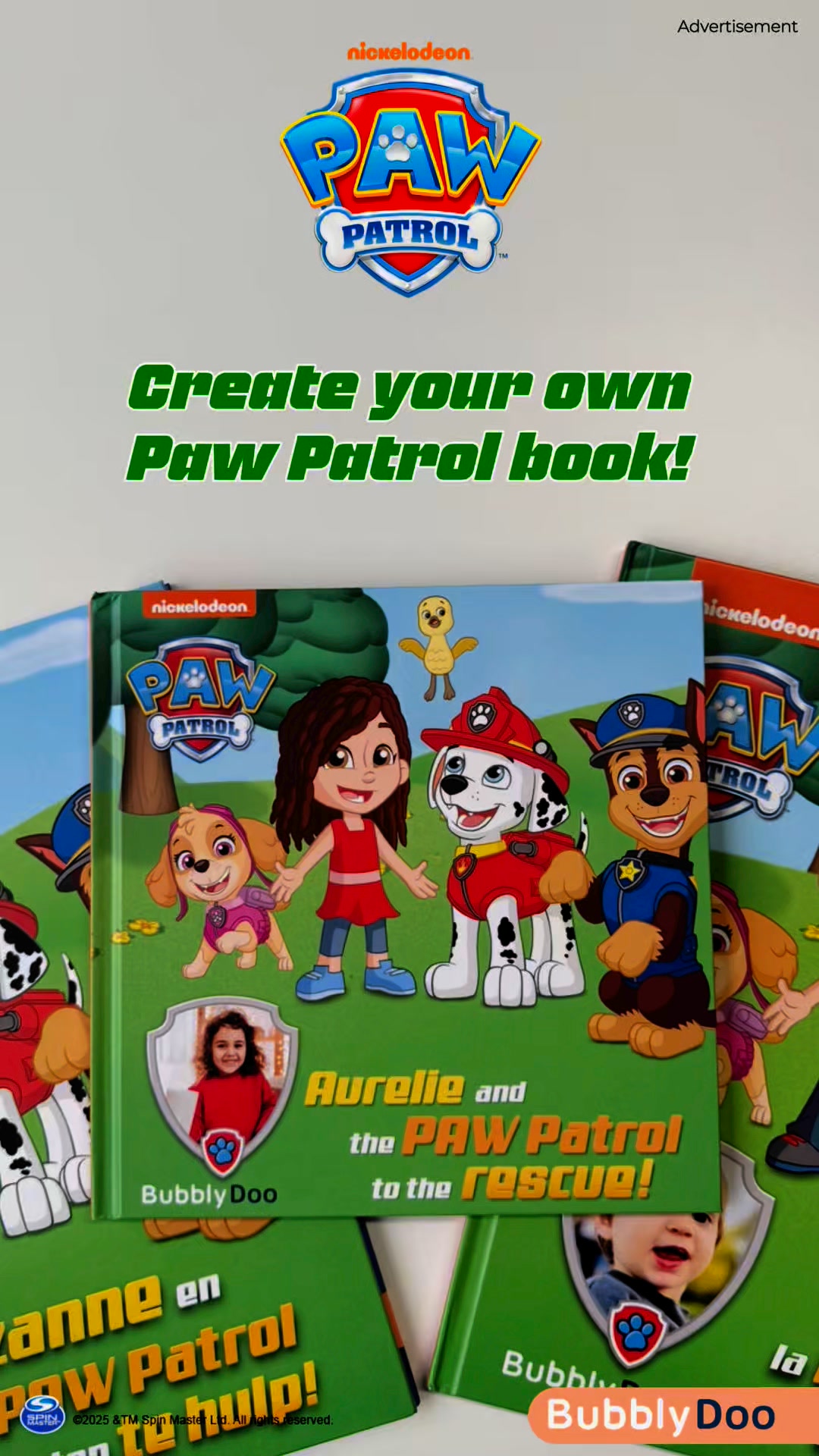 BubblyDoo Books Facebook ad from Jun 19, 2025