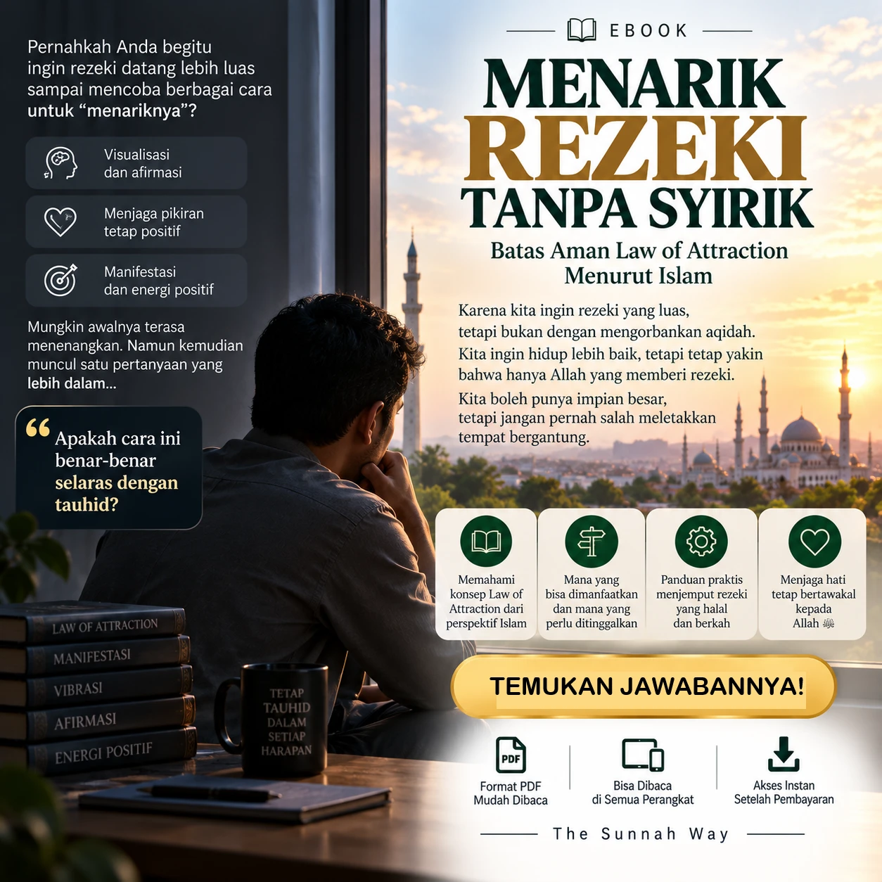 Menarik Rezeki Tanpa Syirik Facebook ad: Mungkin Anda pernah mendengar
