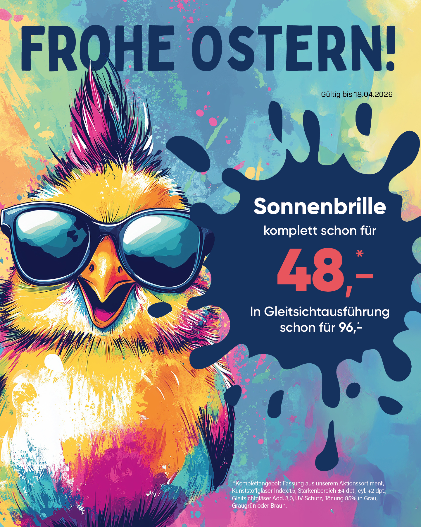 Schweda Sehen und Hören Facebook ad: OSTERFEST ÜBERRASCHEND GÜNSTIG!