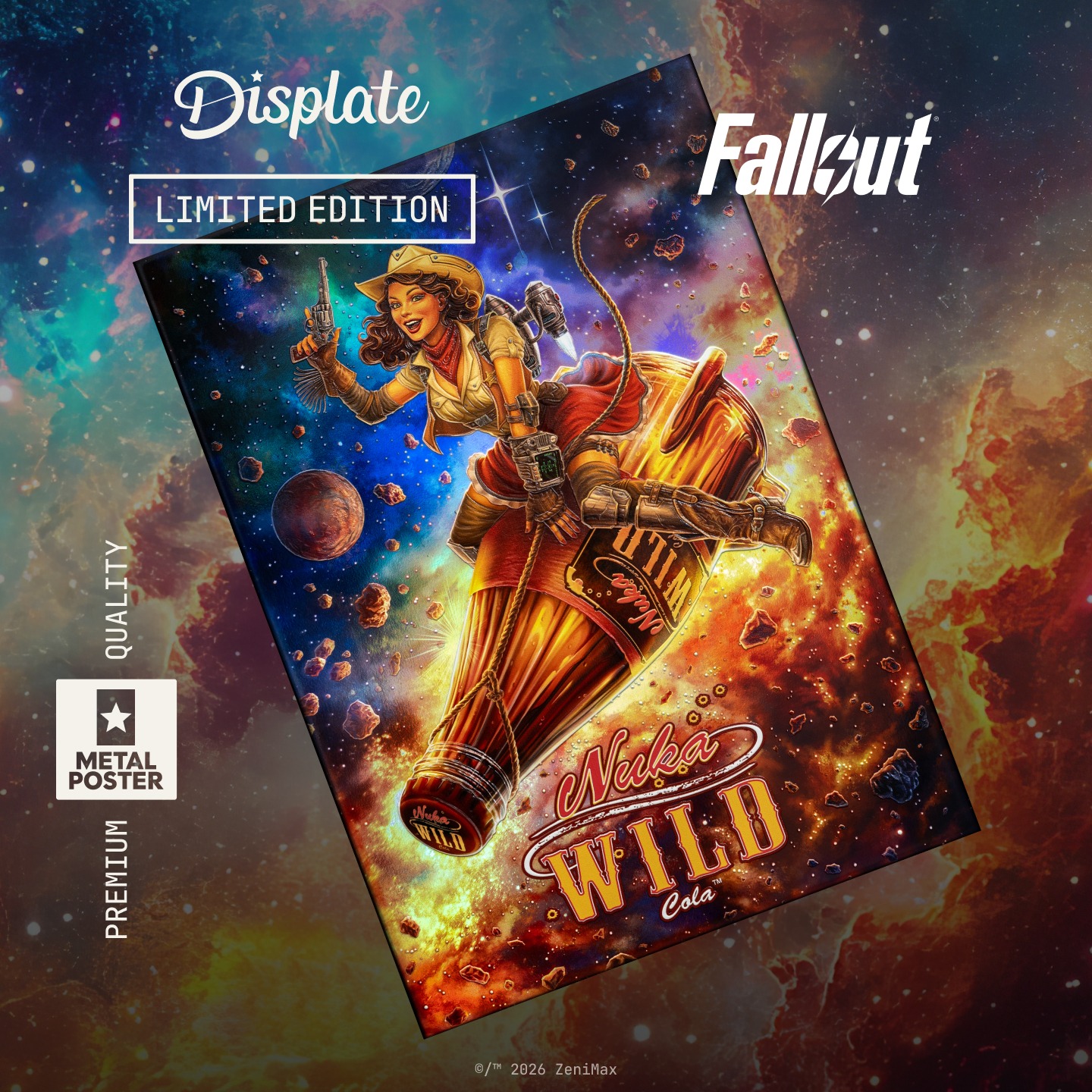 Displate Facebook ad