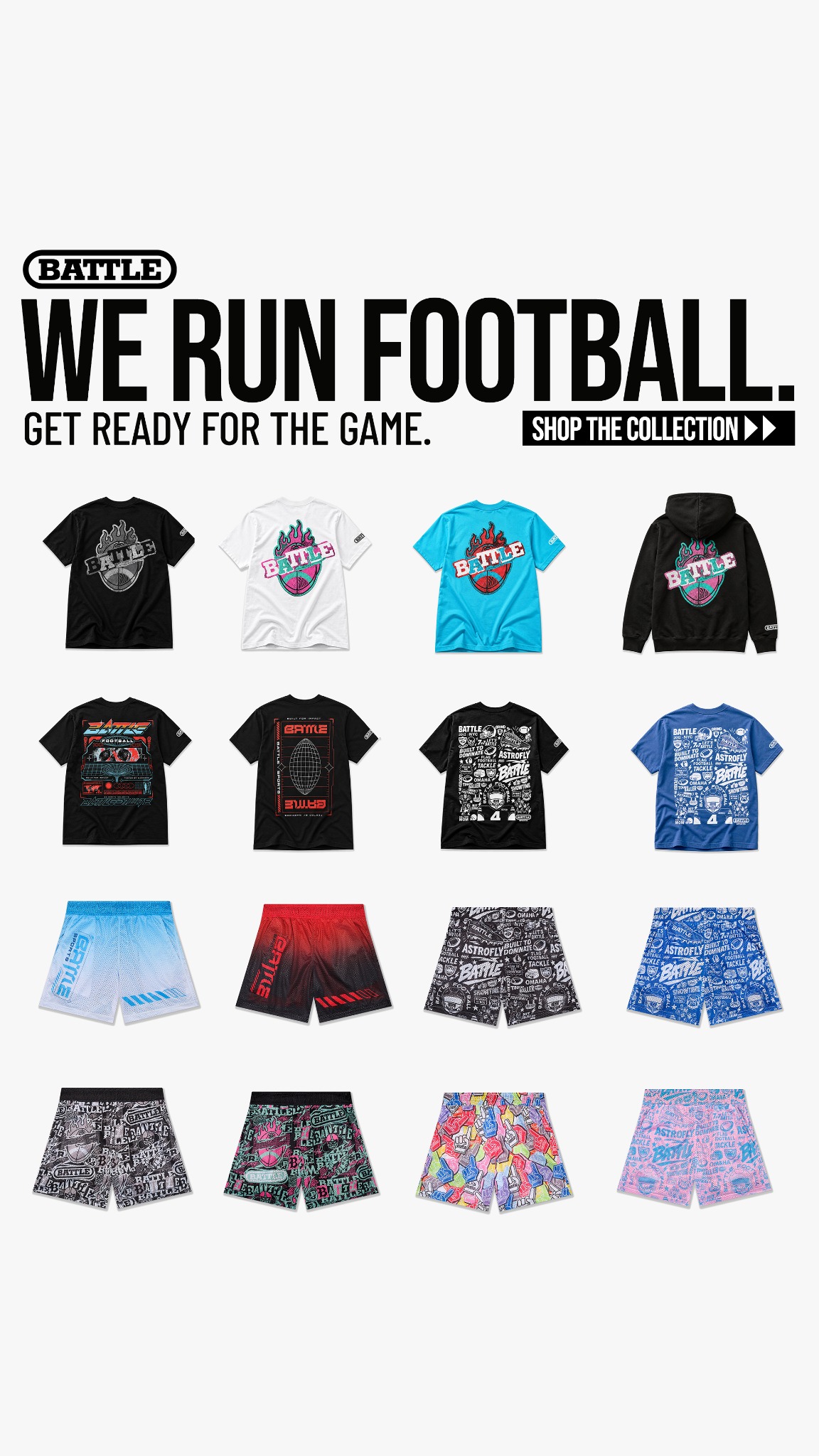 Battle Sports Facebook ad: New Styles Are Live