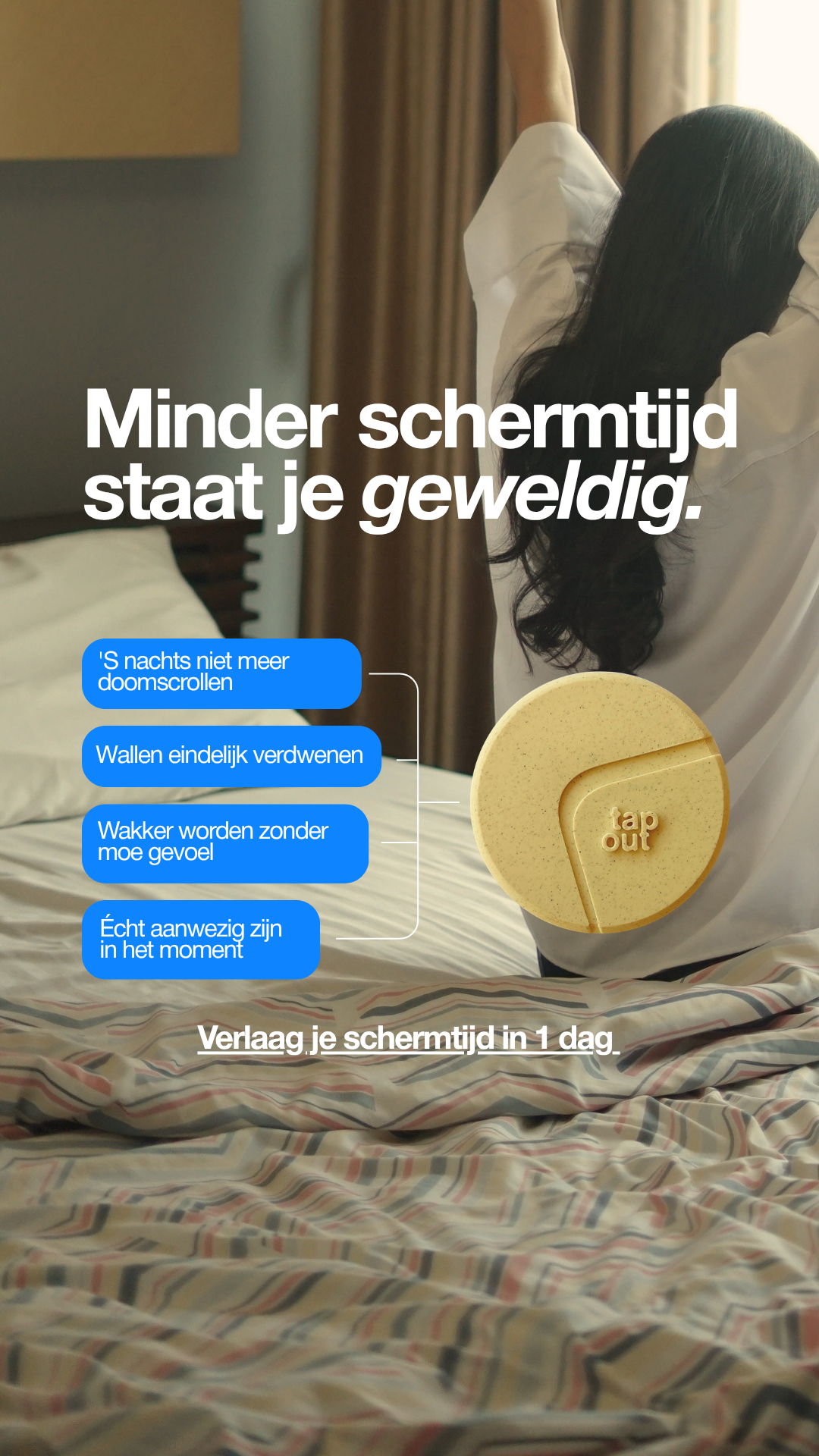 Tap Out Facebook ad