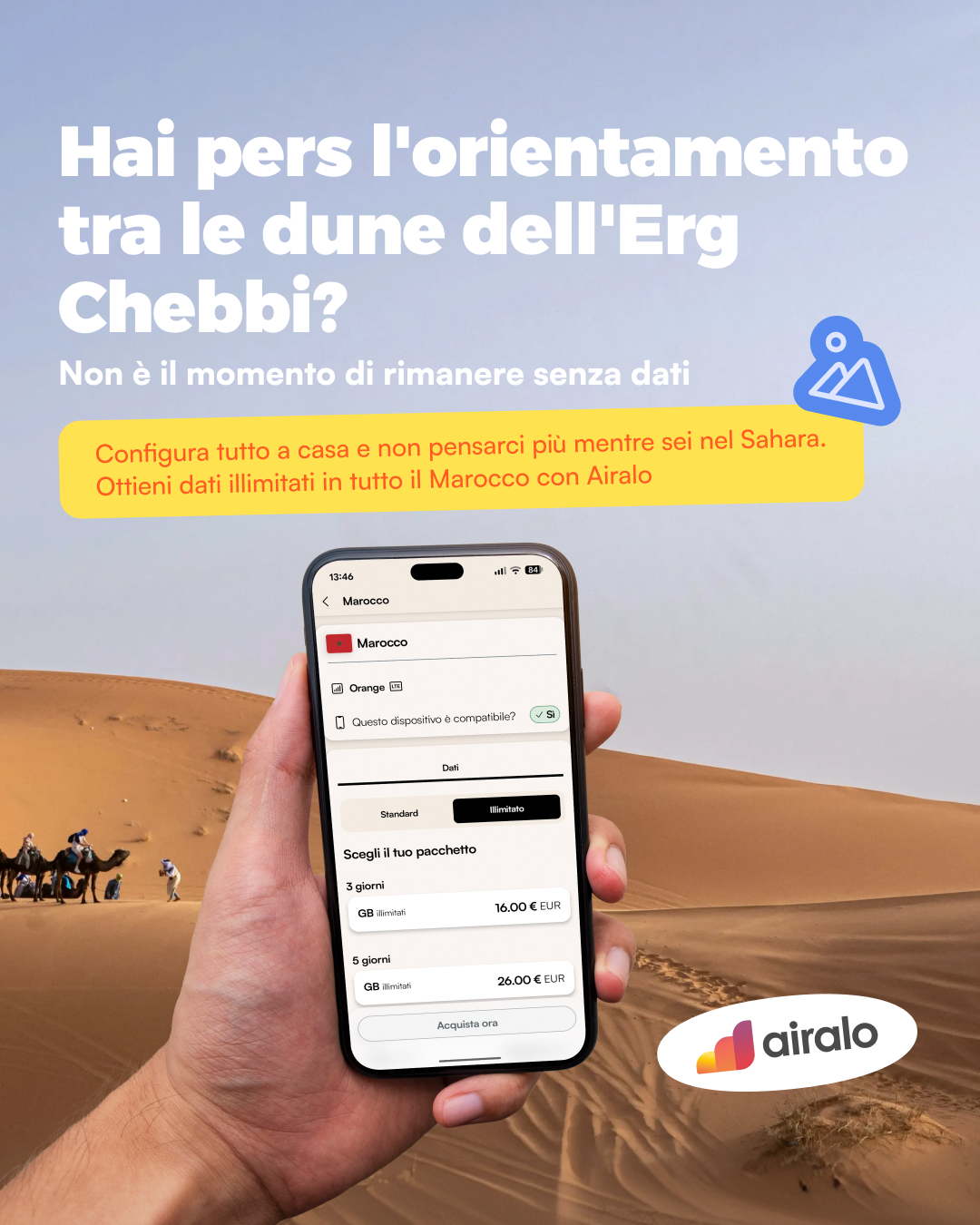 Airalo Global eSIM Store Facebook ad