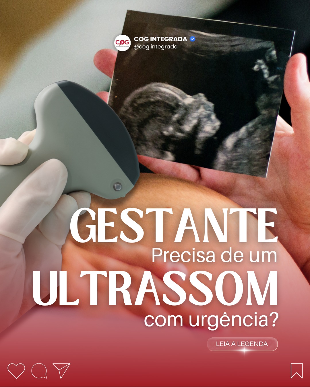 Clínica Obstétrica & Ginecológica Integrada - COG Integrada Facebook ad: Fale conosco!