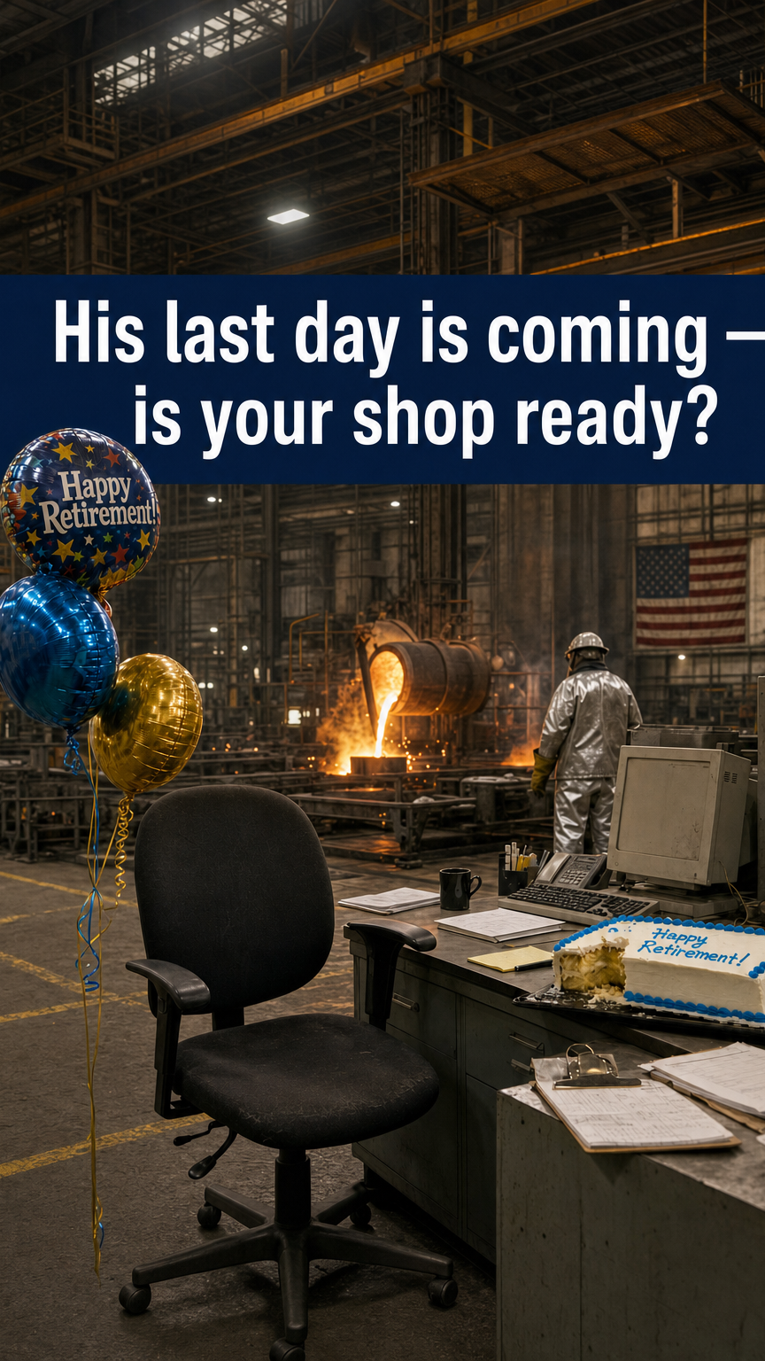 Ken McLoud Facebook ad: When he retires, does the know-how retire too?