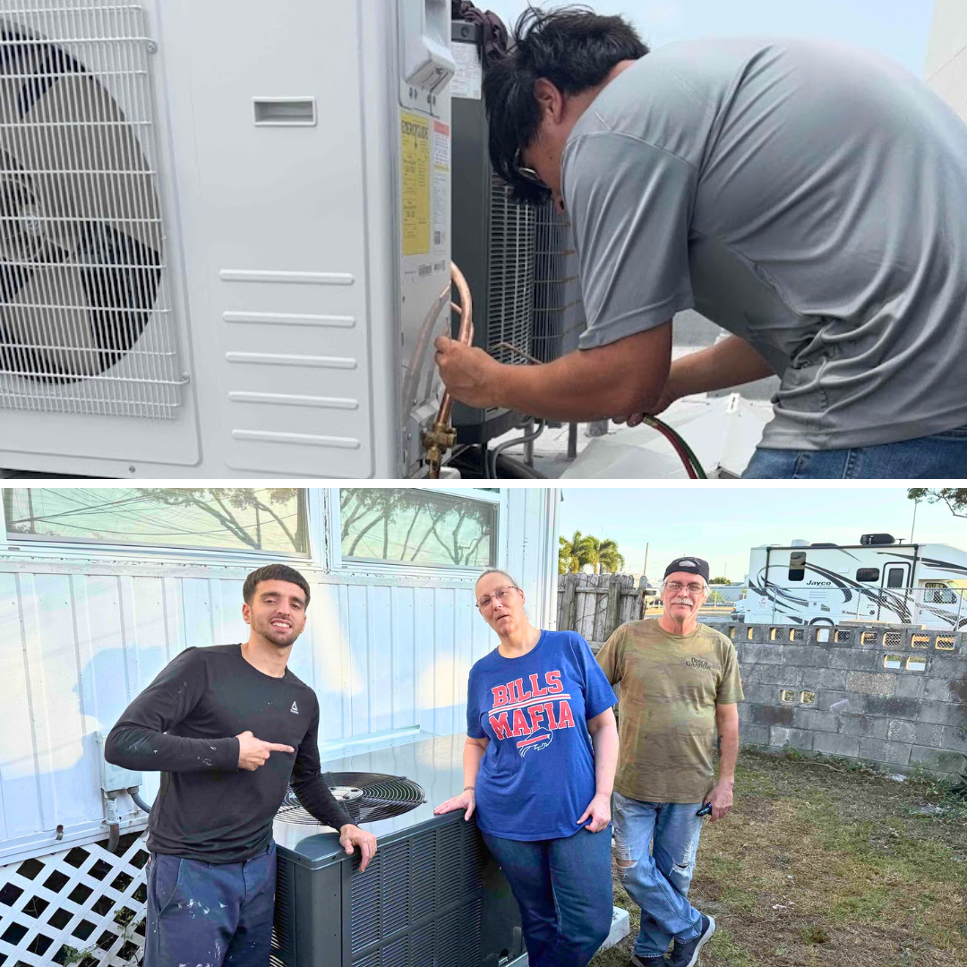 Brighter Home Services Facebook ad: Save $5,000+ on Heating & Cooling Systems When Done Right…