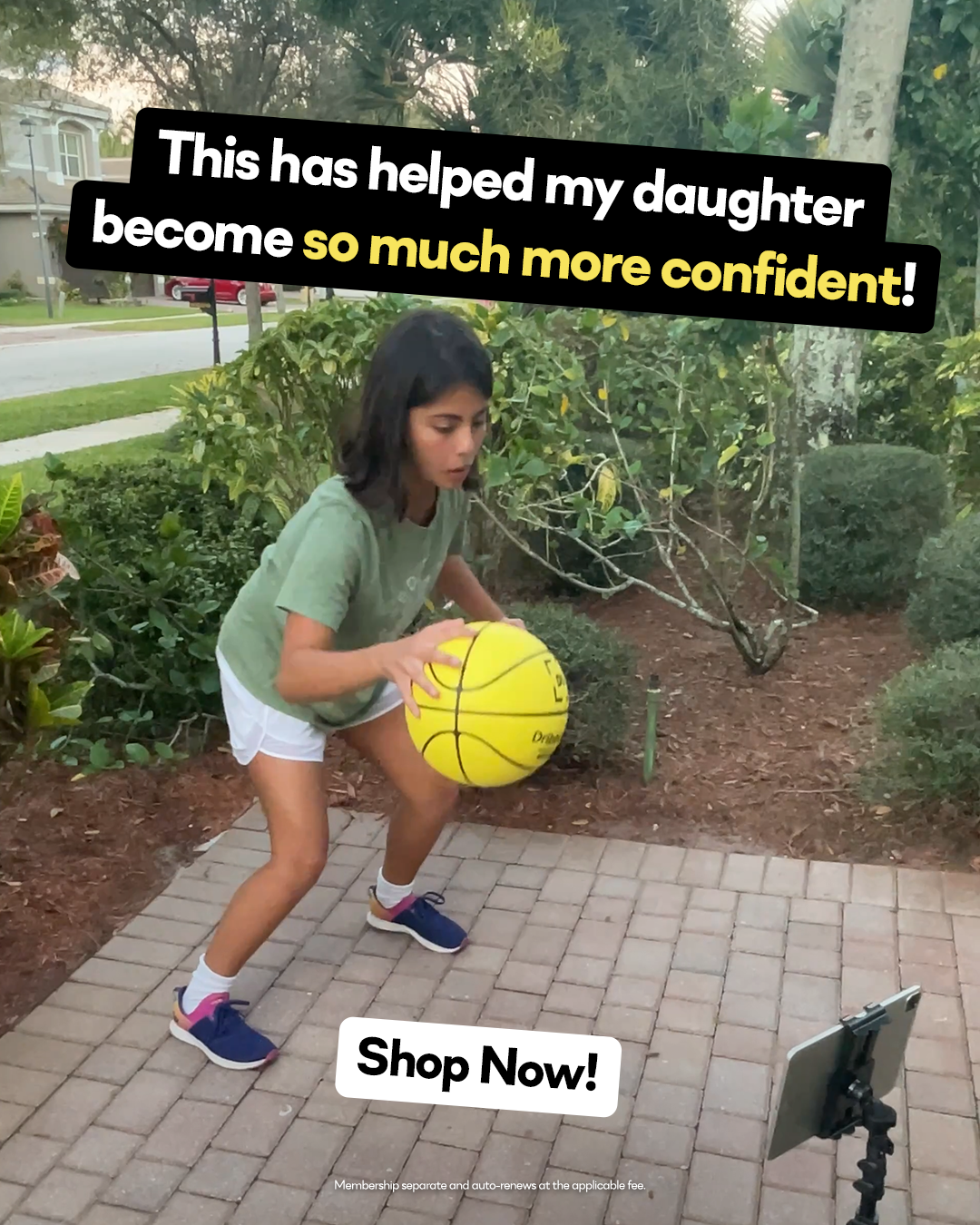 Dribbleup Facebook ad