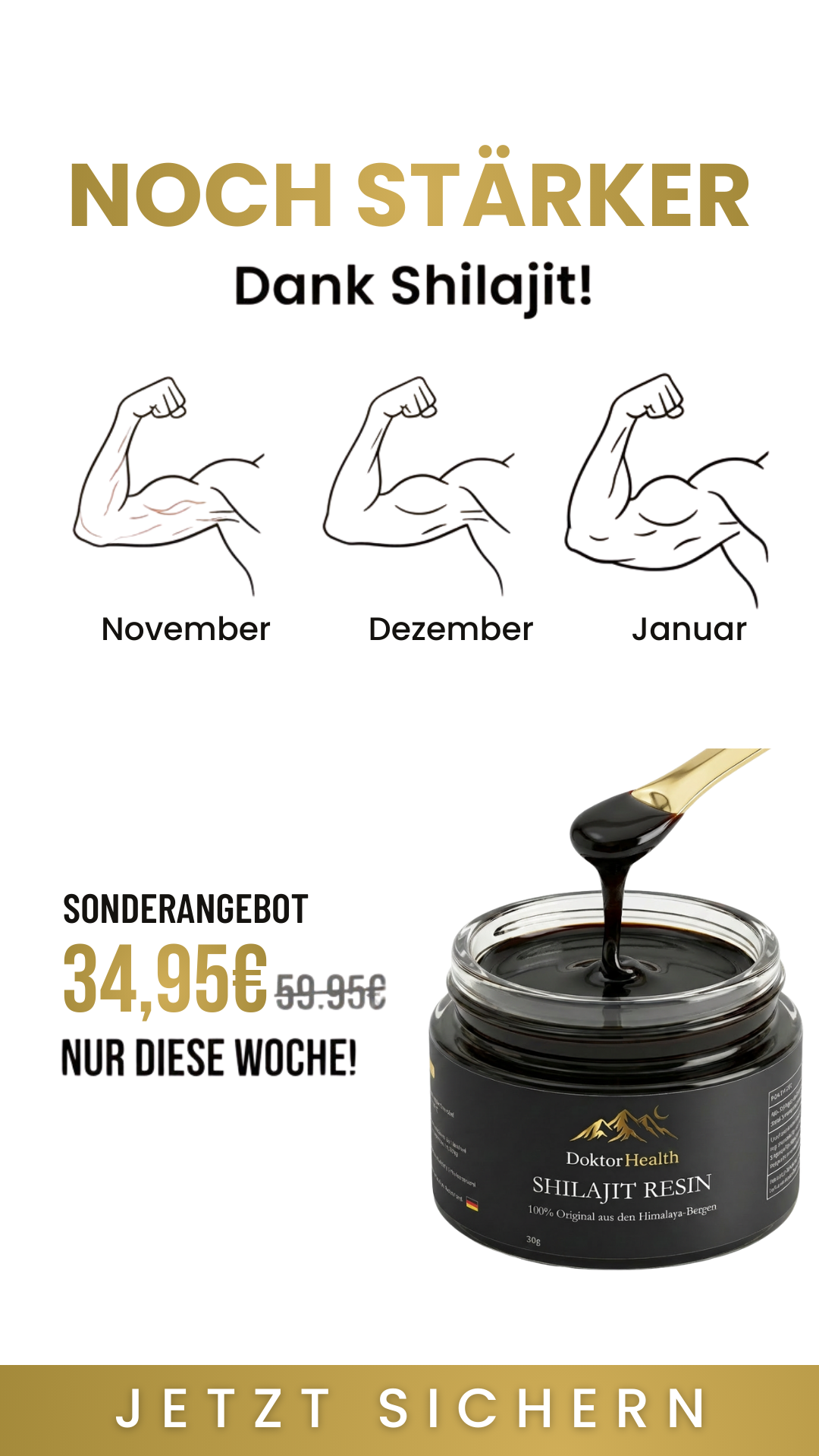 Doktor Health Facebook ad: Shilajit - Das Original