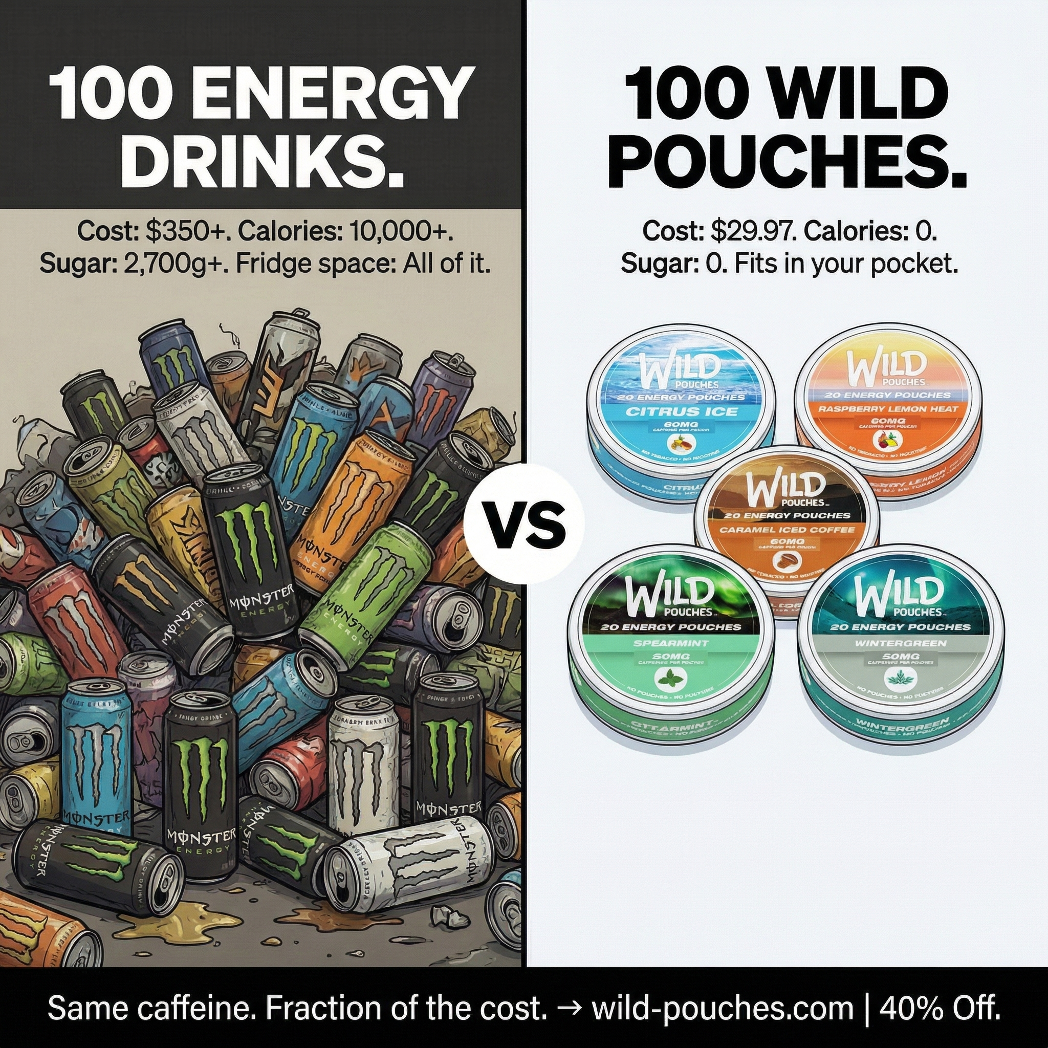 Wild Pouches Facebook ad