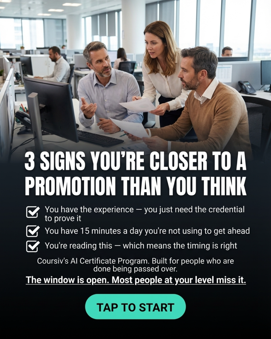 Coursiv Facebook ad
