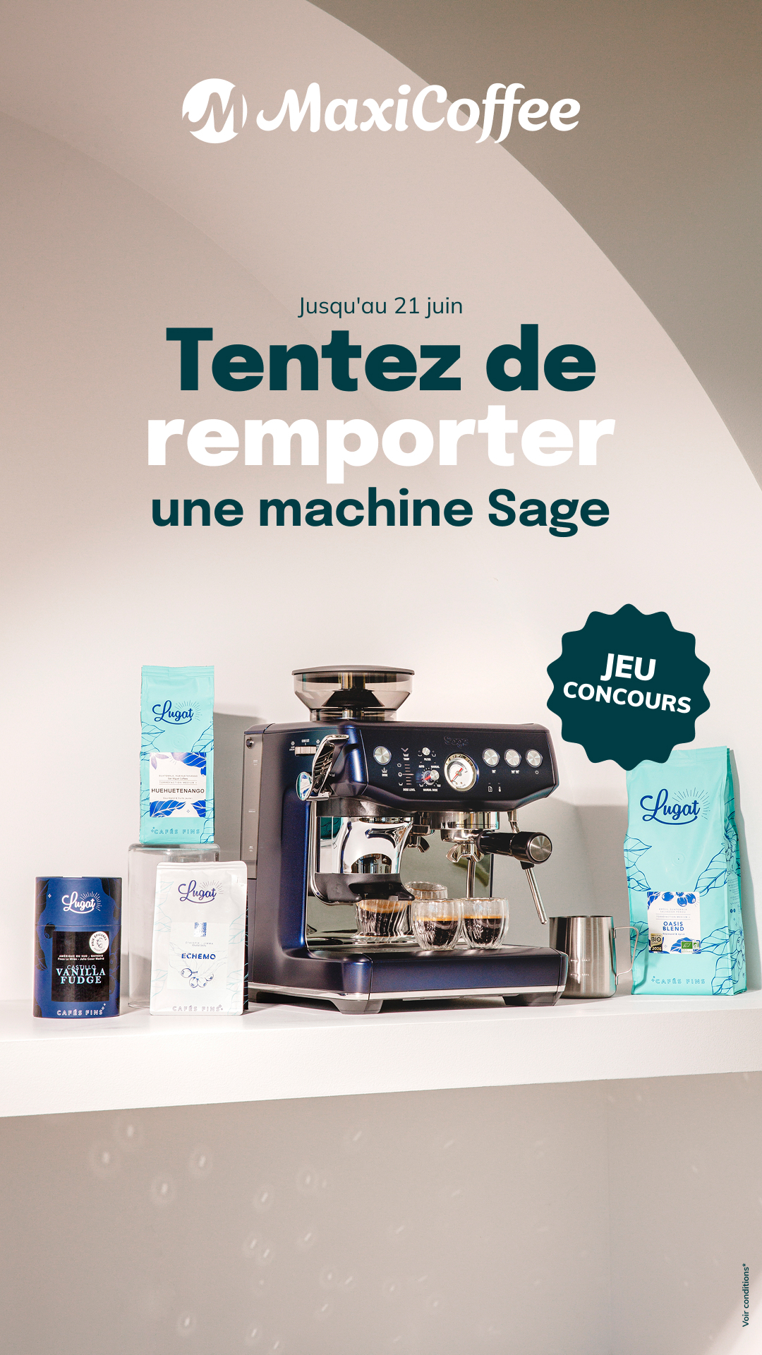 MaxiCoffee Facebook ad
