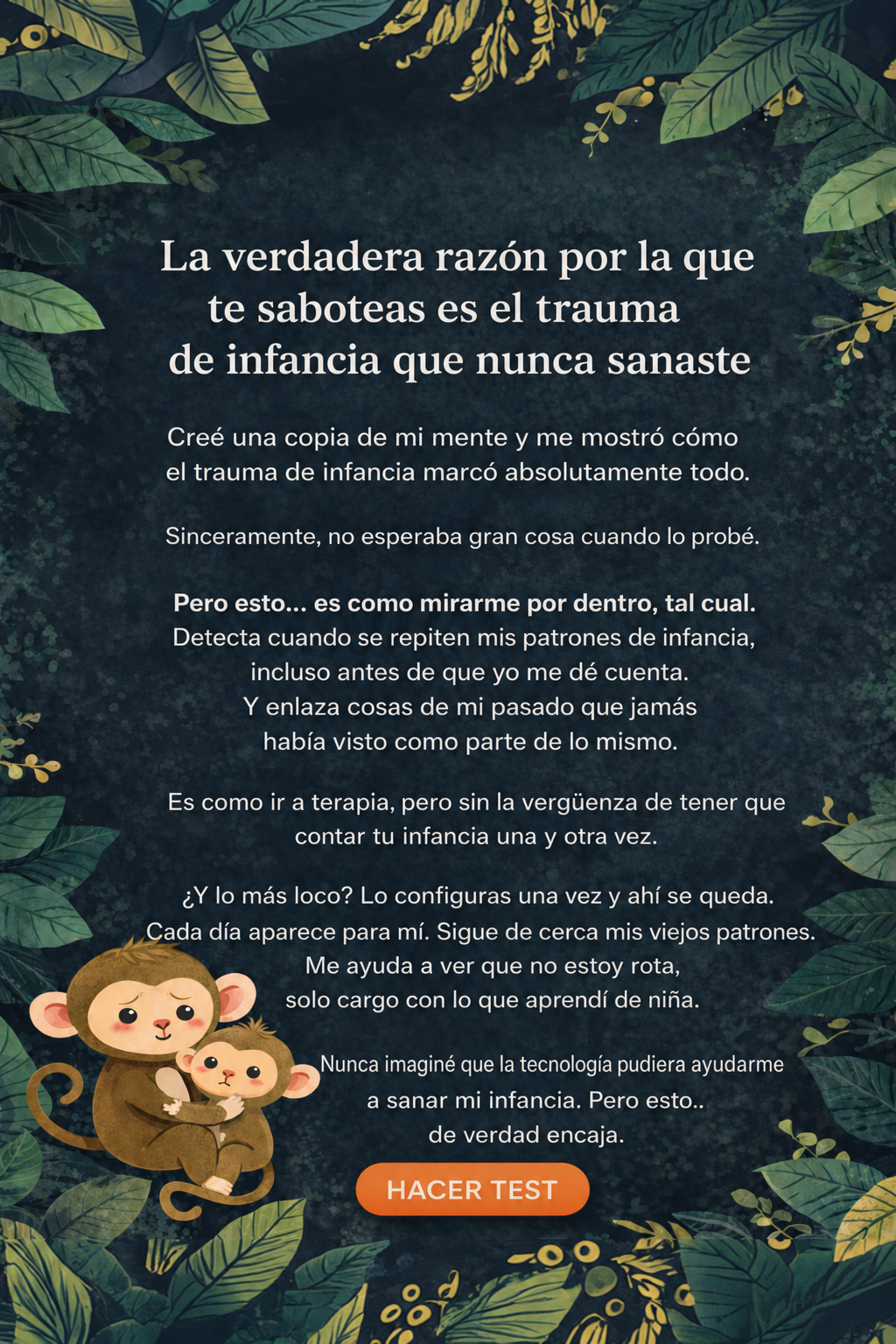 Copymind: sanación con IA Facebook ad