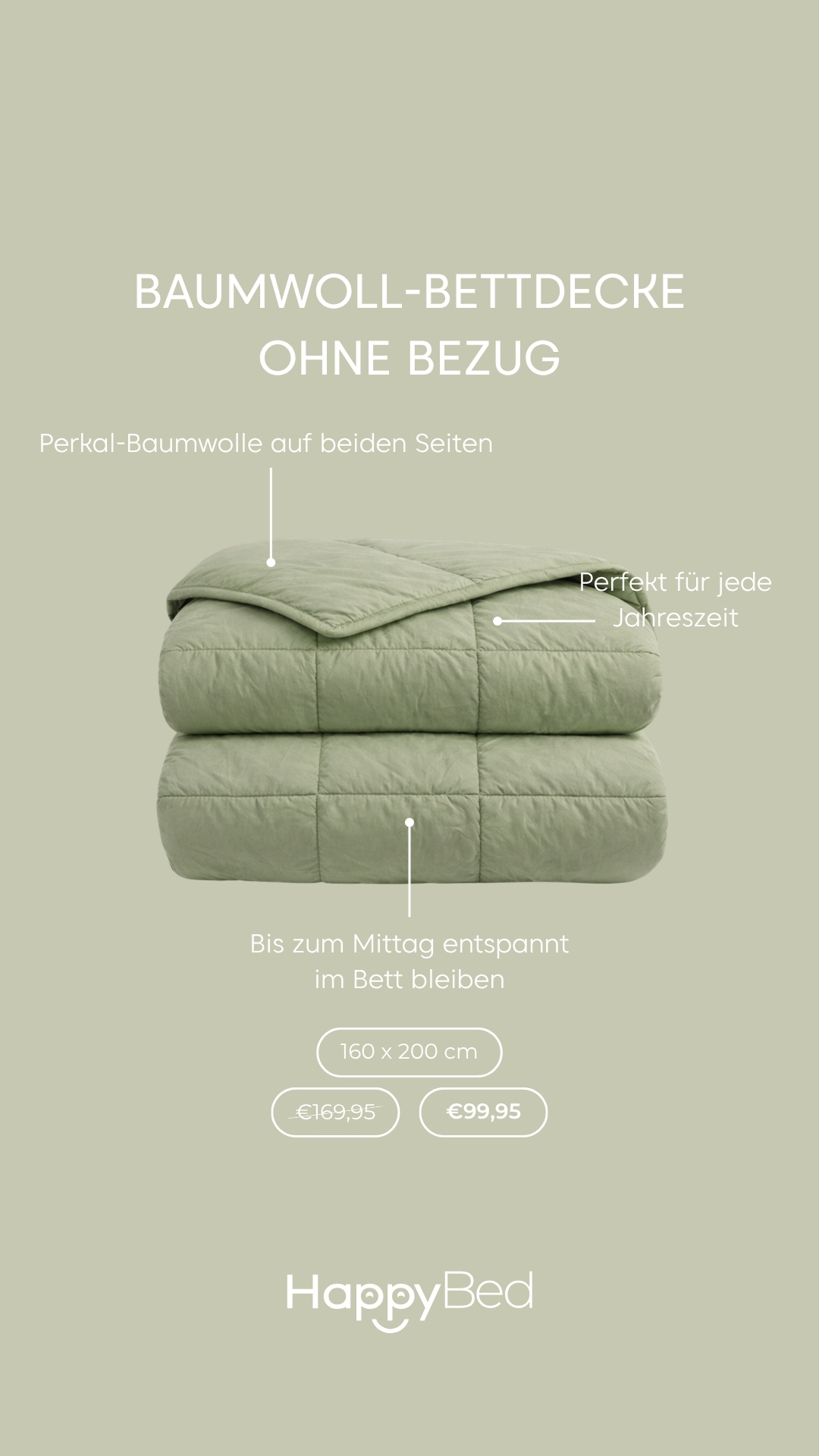 Thehappybed.de Facebook ad
