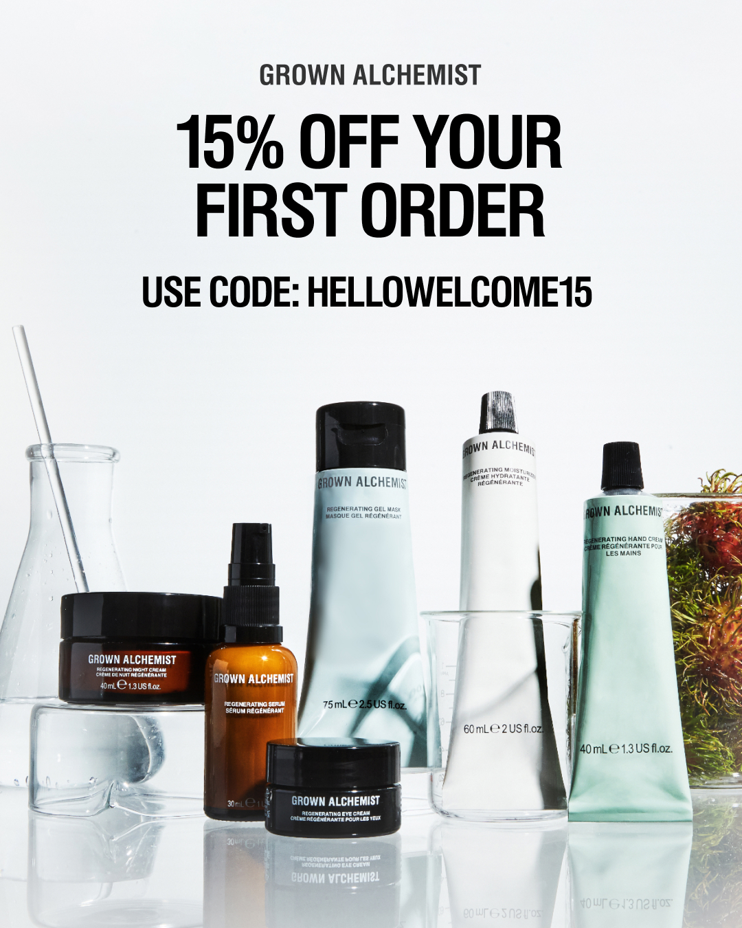 Grown Alchemist Facebook ad