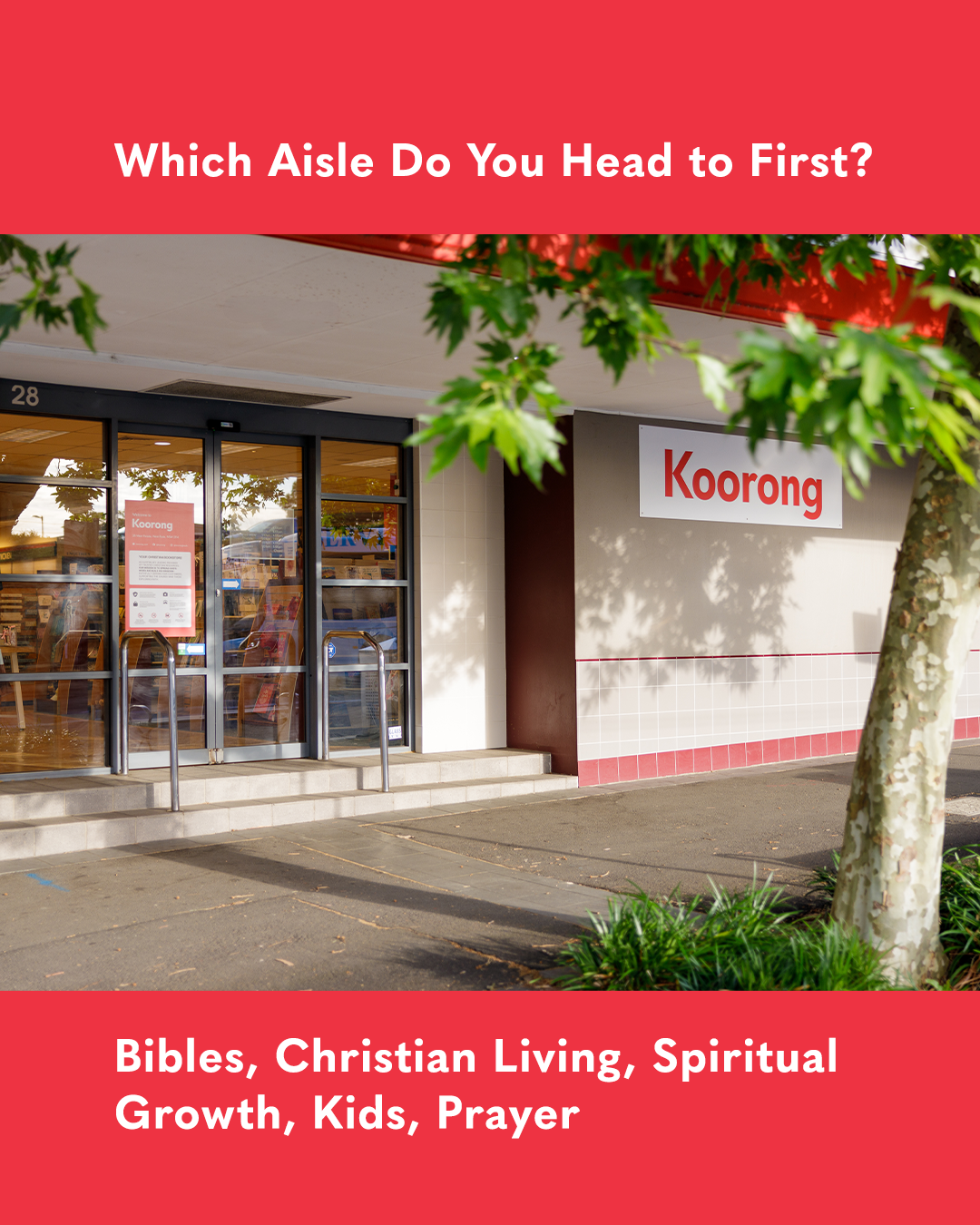 Koorong Facebook ad