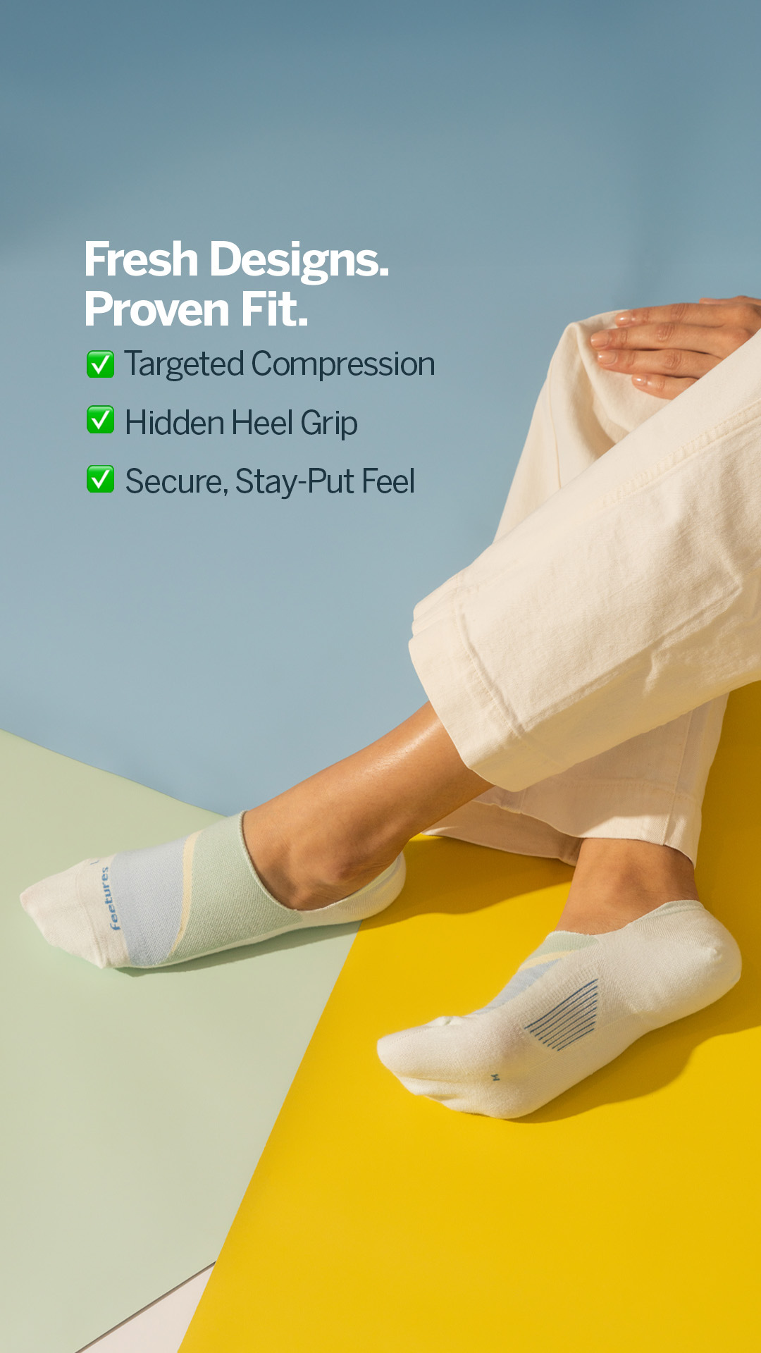 Feetures Facebook ad