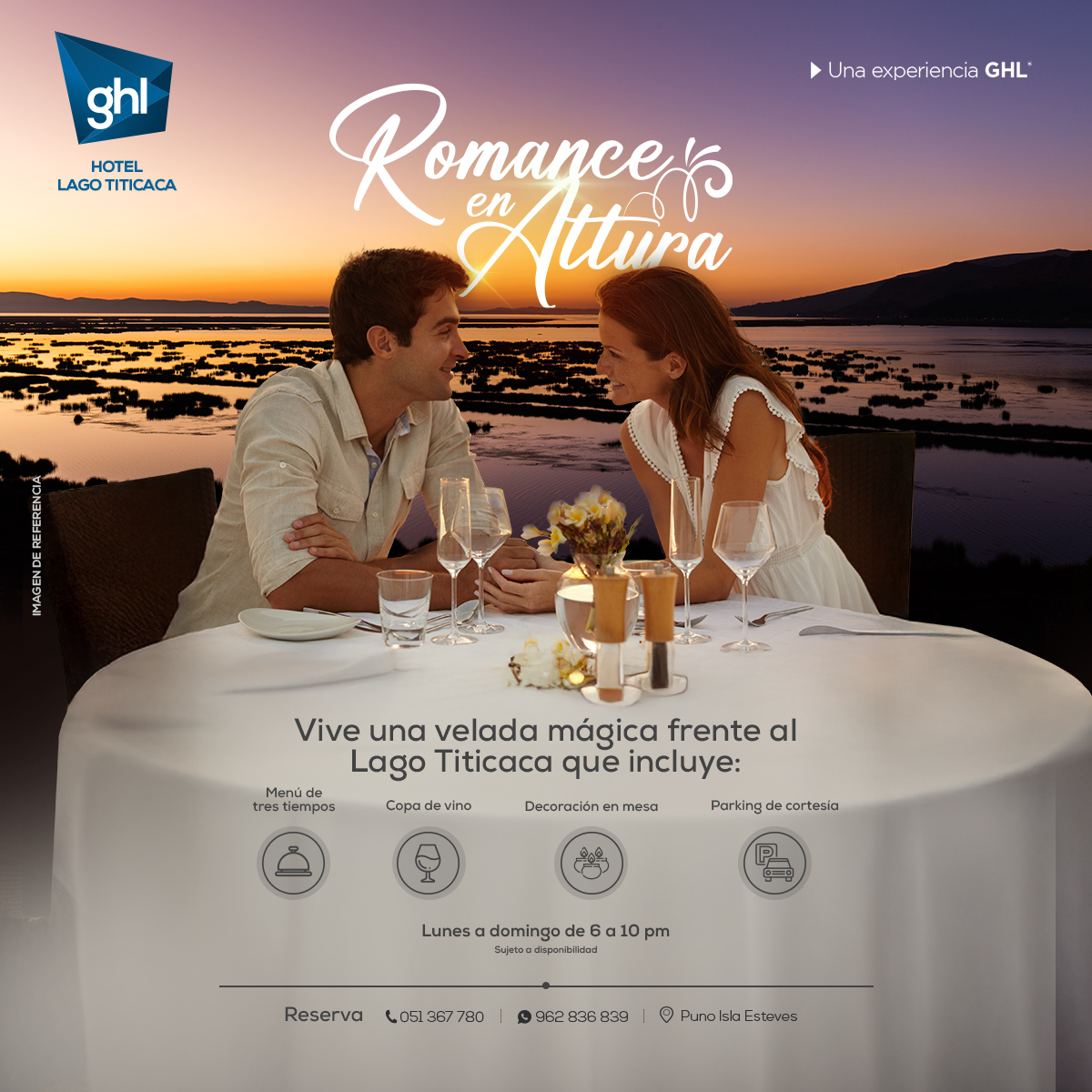 GHL Hotel Lago Titicaca Facebook ad
